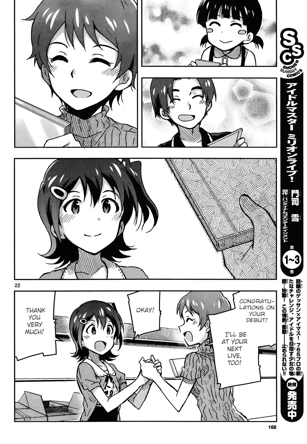 THE iDOLM@STER - Million Live! Chapter 18 page 22 - Chapter 18