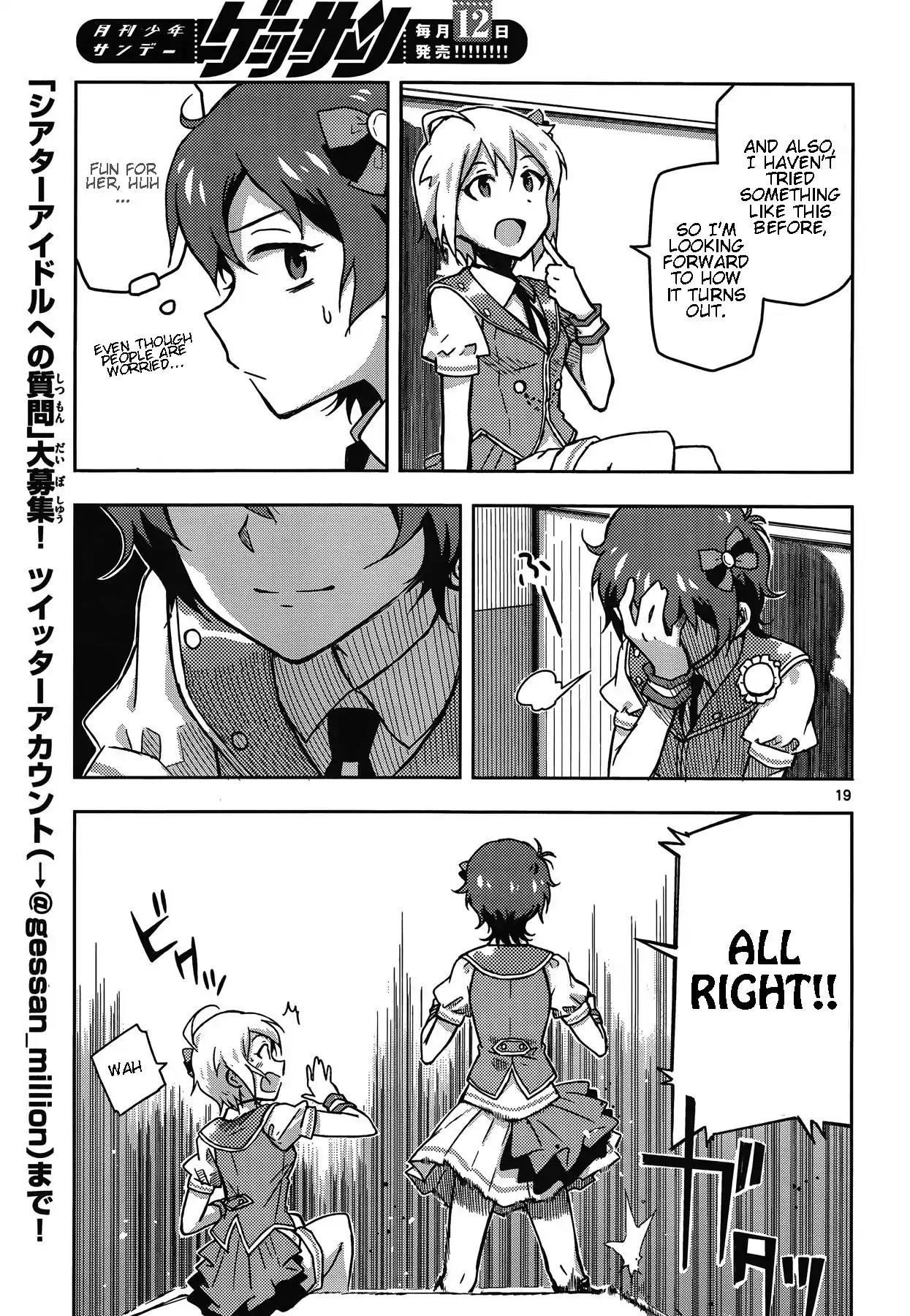 THE iDOLM@STER - Million Live! Chapter 19 page 20 - Chapter 19