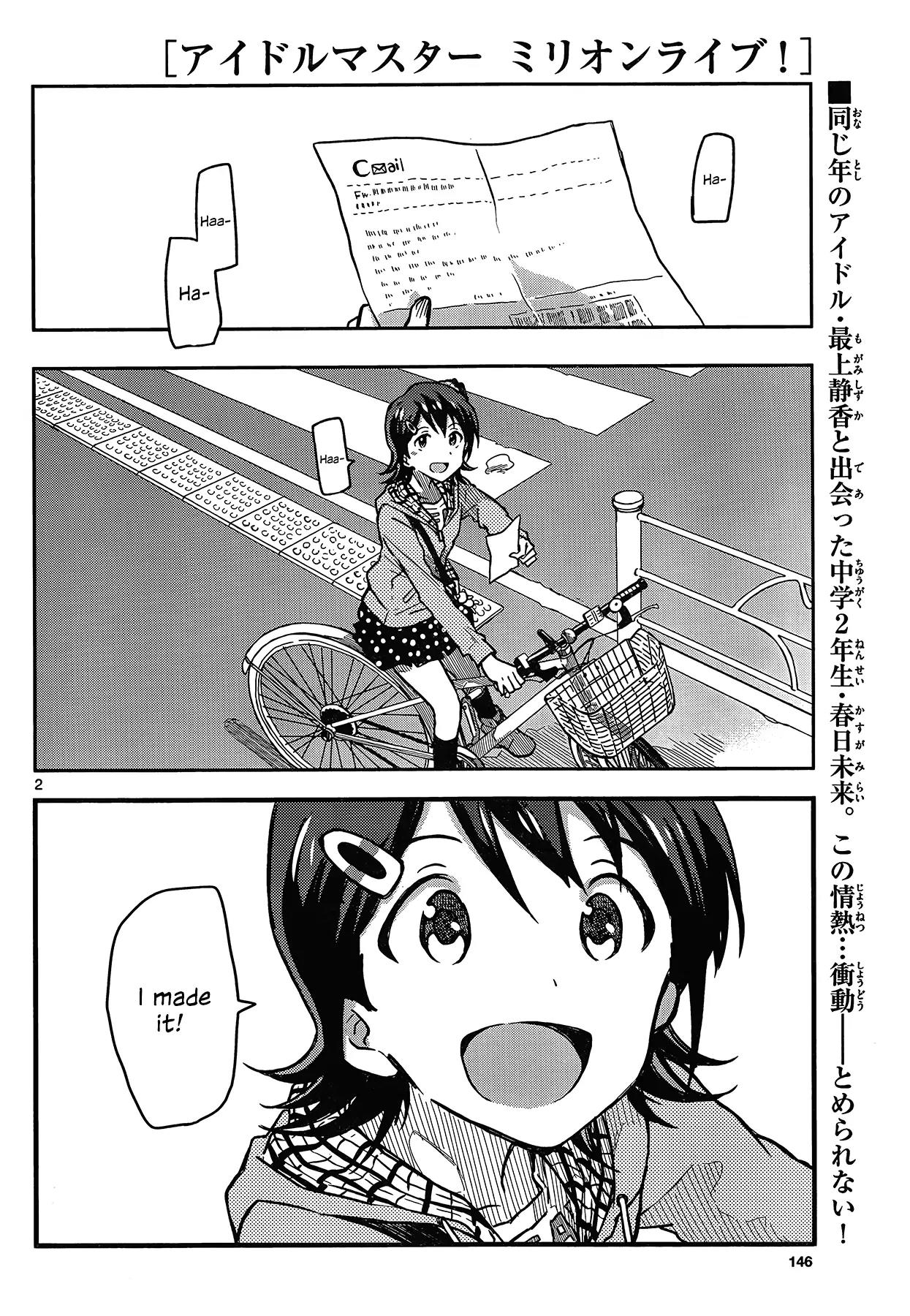 THE iDOLM@STER - Million Live! Chapter 2 page 2 - Chapter 2: The Festa's Starting