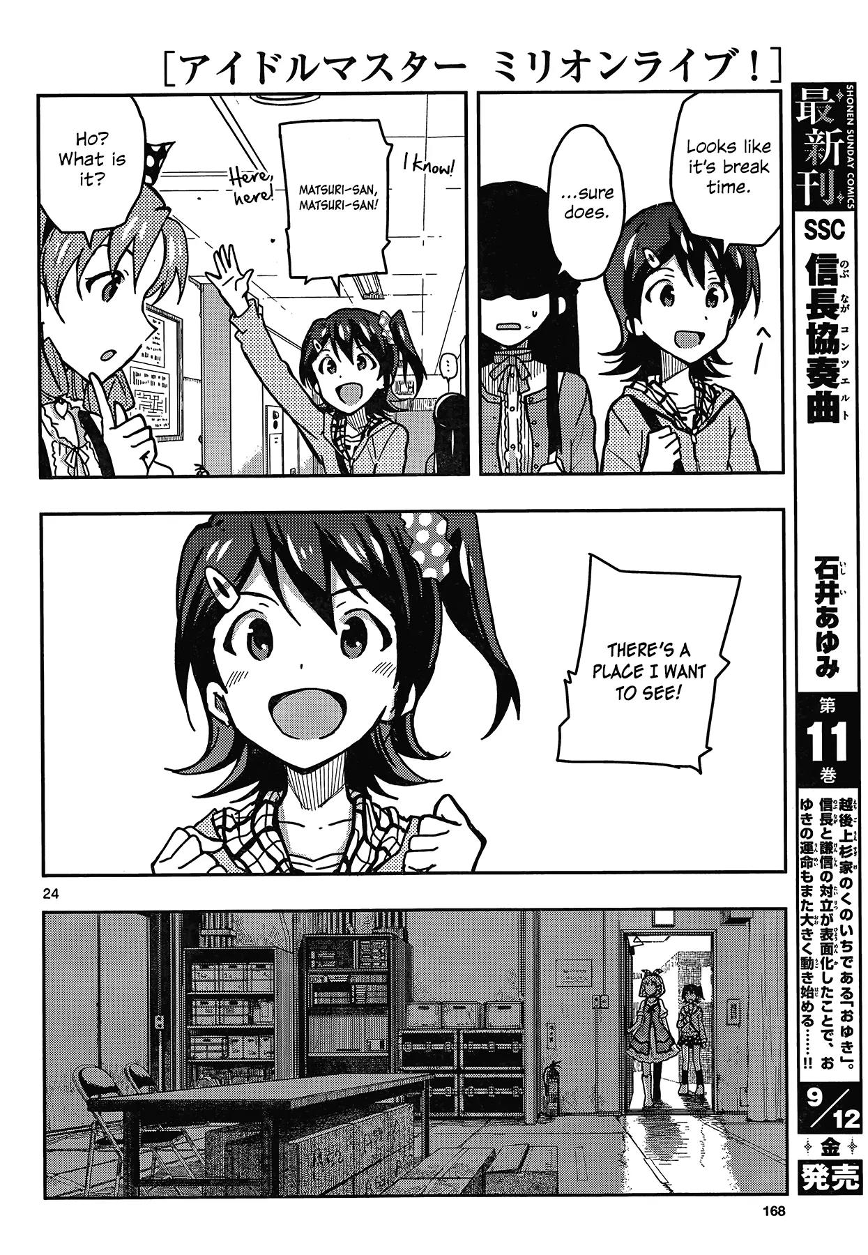 THE iDOLM@STER - Million Live! Chapter 2 page 24 - Chapter 2: The Festa's Starting
