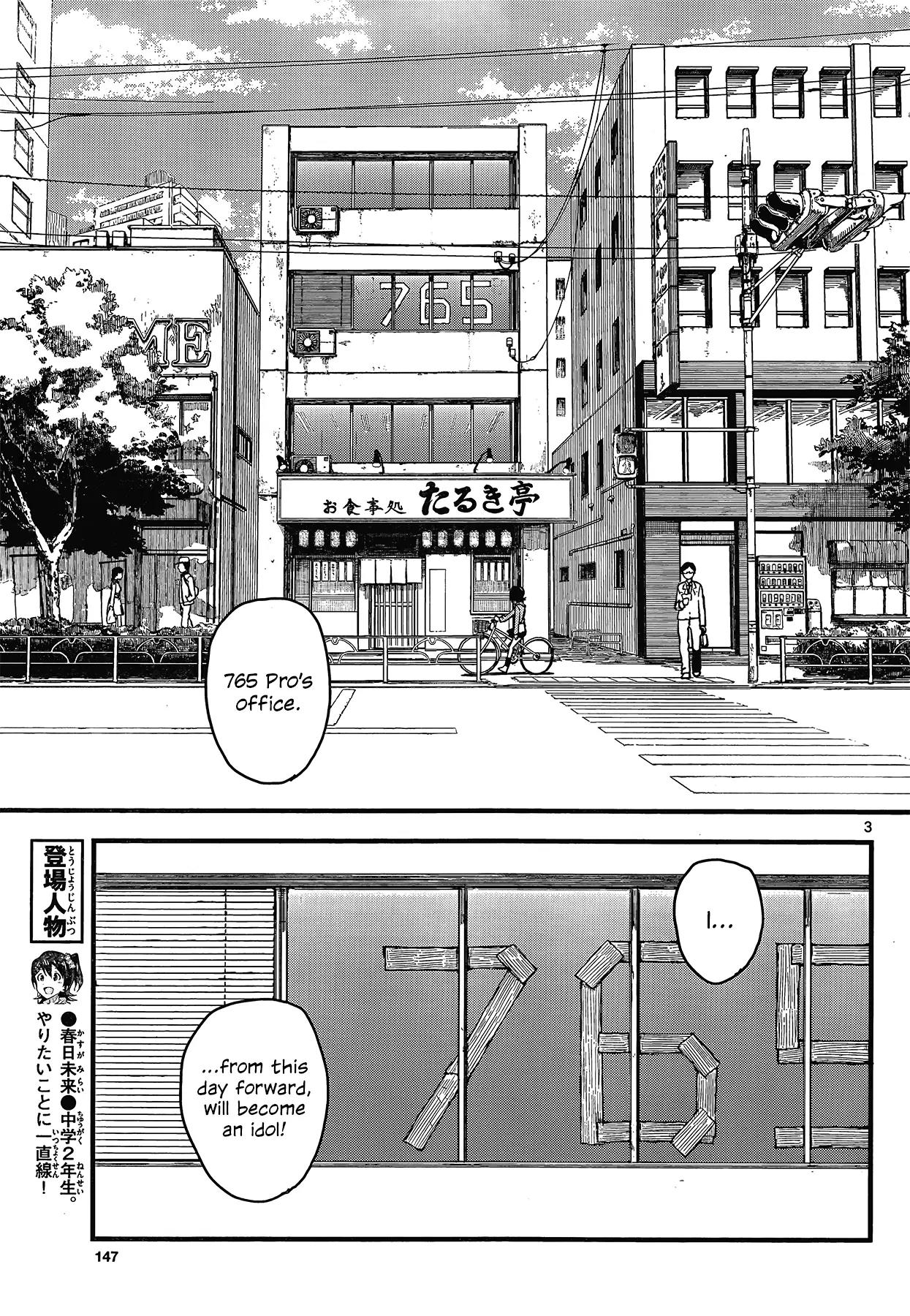 THE iDOLM@STER - Million Live! Chapter 2 page 3 - Chapter 2: The Festa's Starting