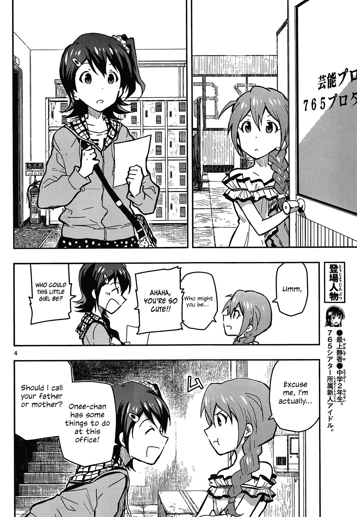 THE iDOLM@STER - Million Live! Chapter 2 page 4 - Chapter 2: The Festa's Starting
