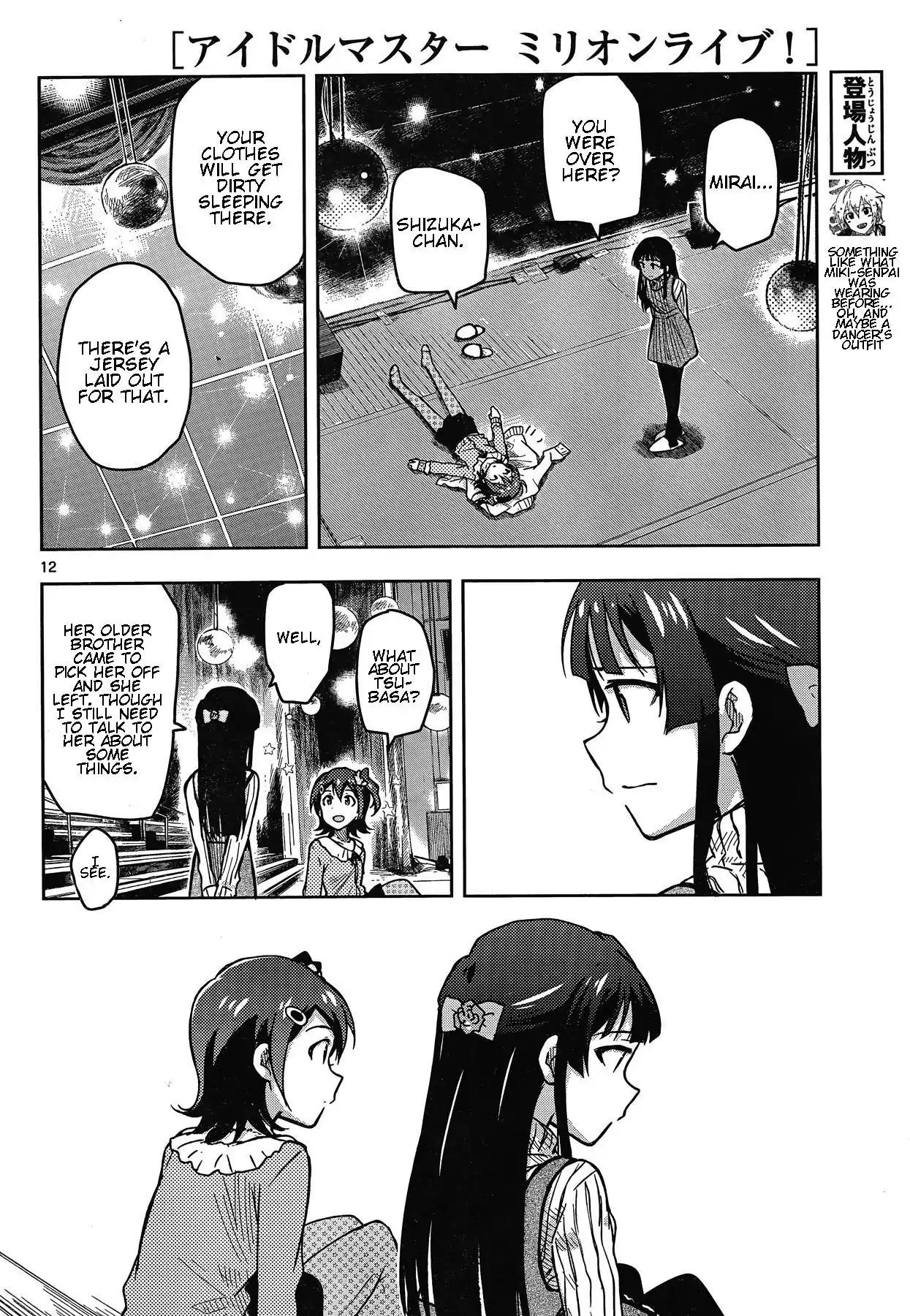 THE iDOLM@STER - Million Live! Chapter 21 page 12 - Chapter 21