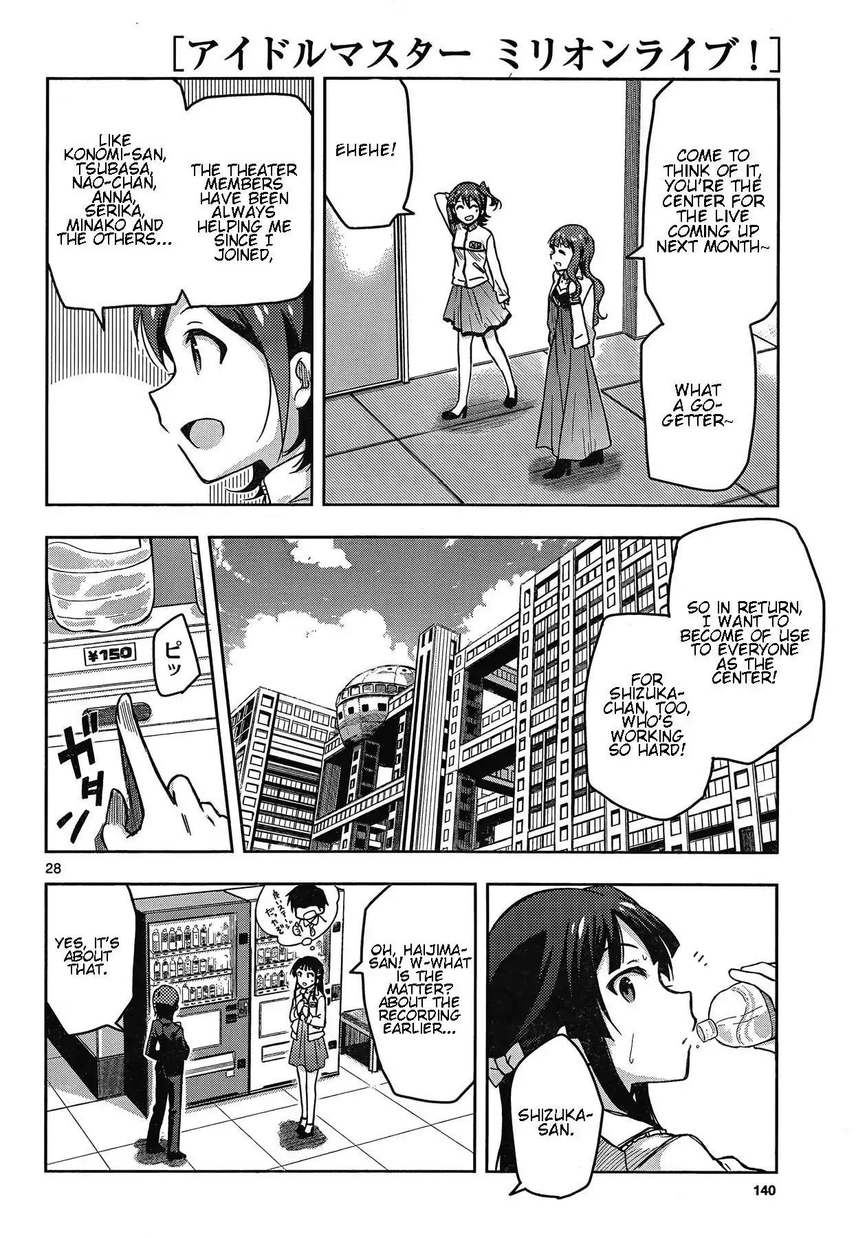 THE iDOLM@STER - Million Live! Chapter 21 page 28 - Chapter 21
