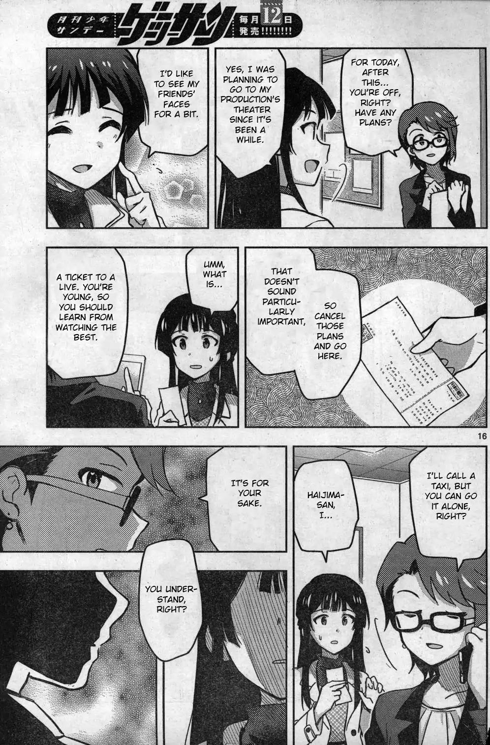 THE iDOLM@STER - Million Live! Chapter 22 page 16 - Chapter 22