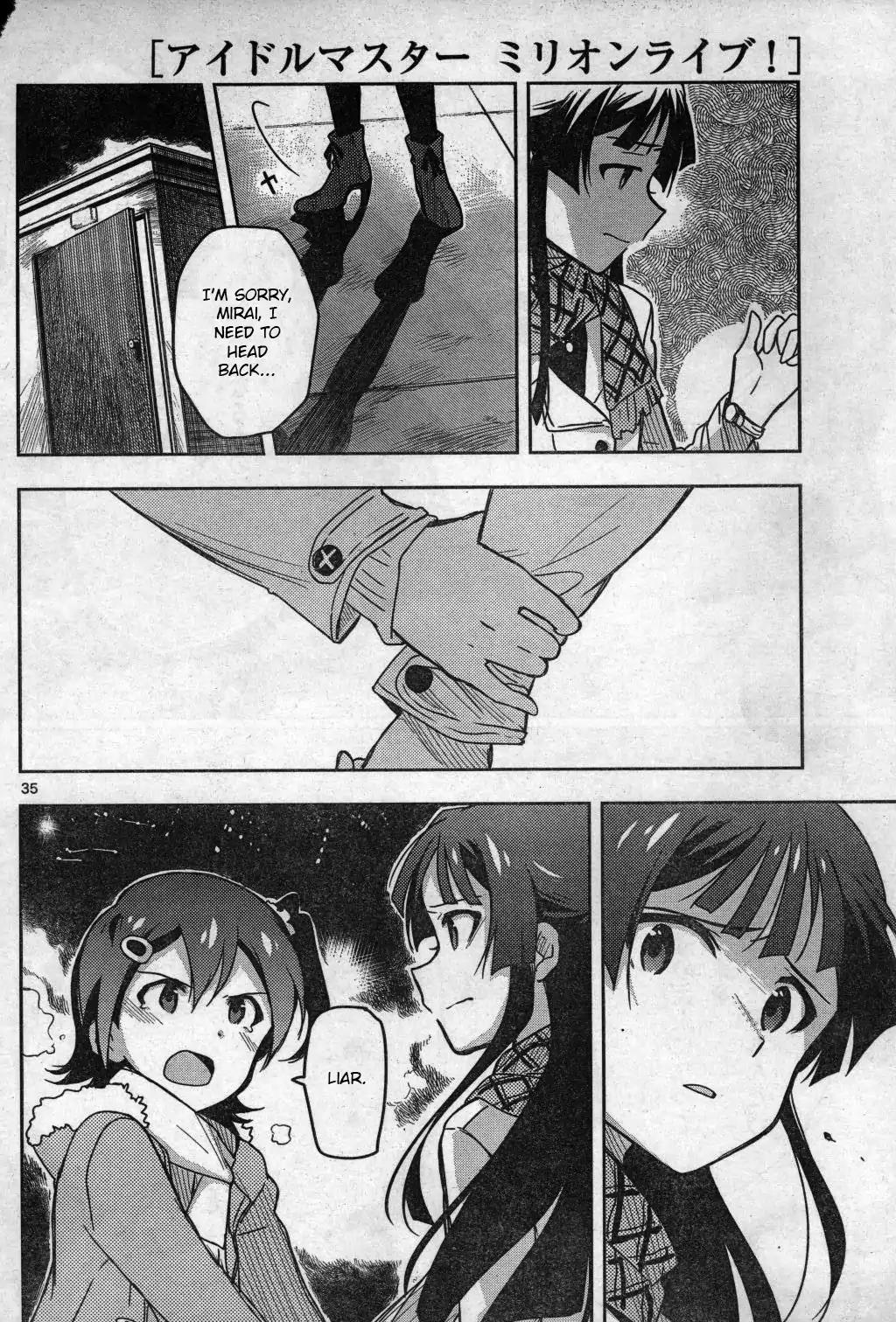 THE iDOLM@STER - Million Live! Chapter 22 page 35 - Chapter 22