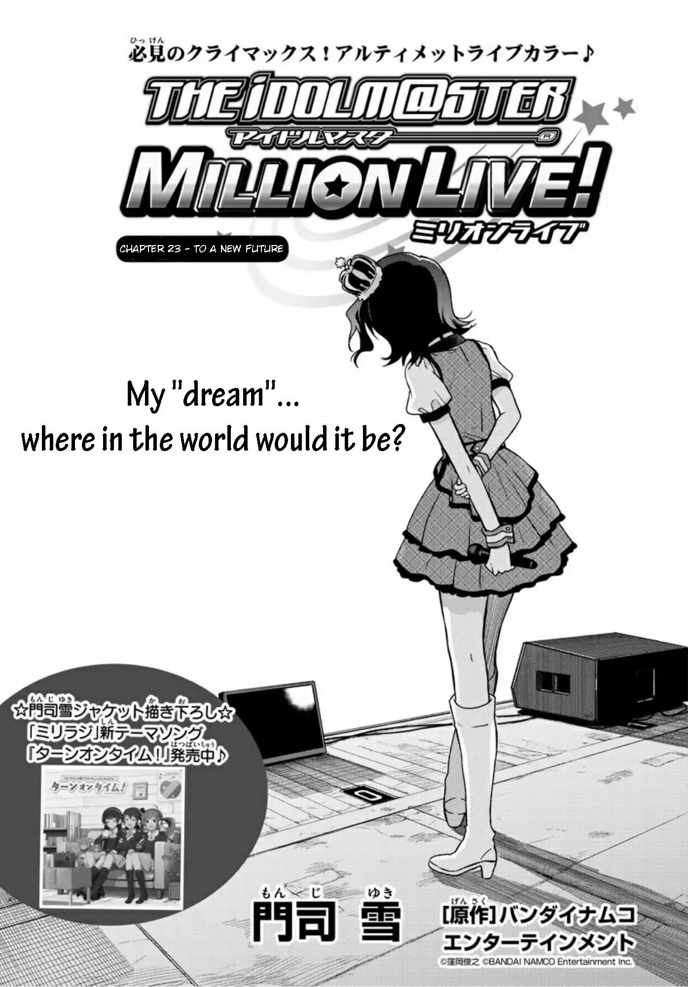 THE iDOLM@STER - Million Live! Chapter 23 page 1 - Chapter 23