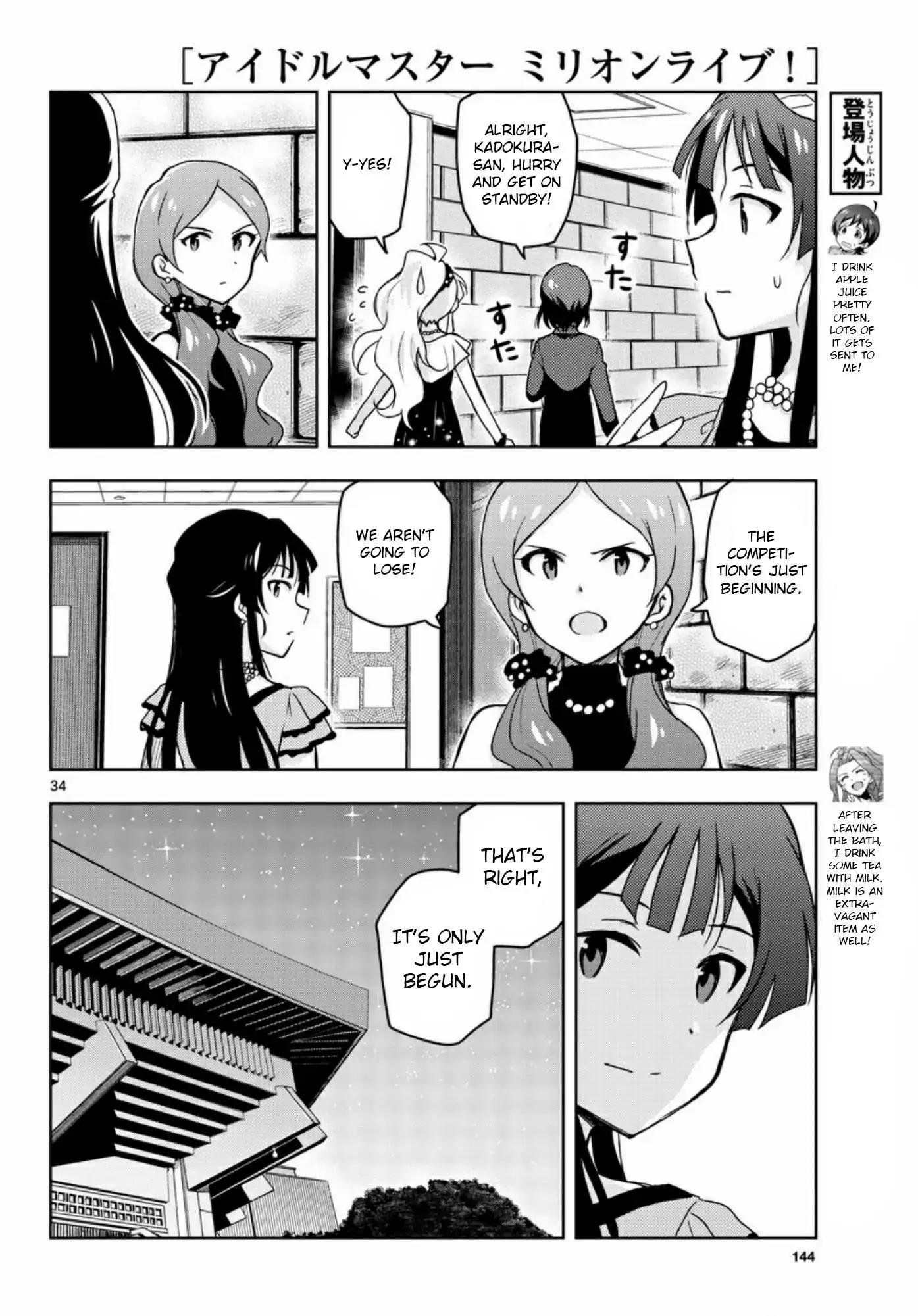 THE iDOLM@STER - Million Live! Chapter 23 page 34 - Chapter 23