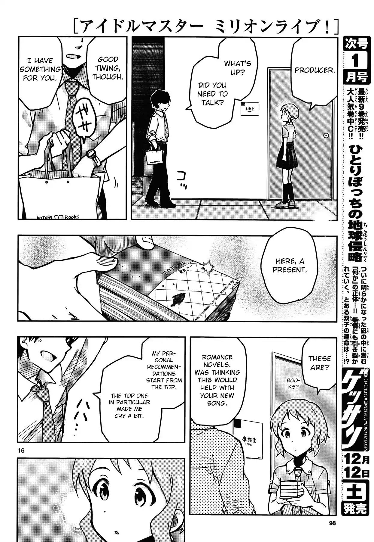 THE iDOLM@STER - Million Live! Chapter 24.7 page 16 - Vol.4 Special 1: ...In The Name Of...?