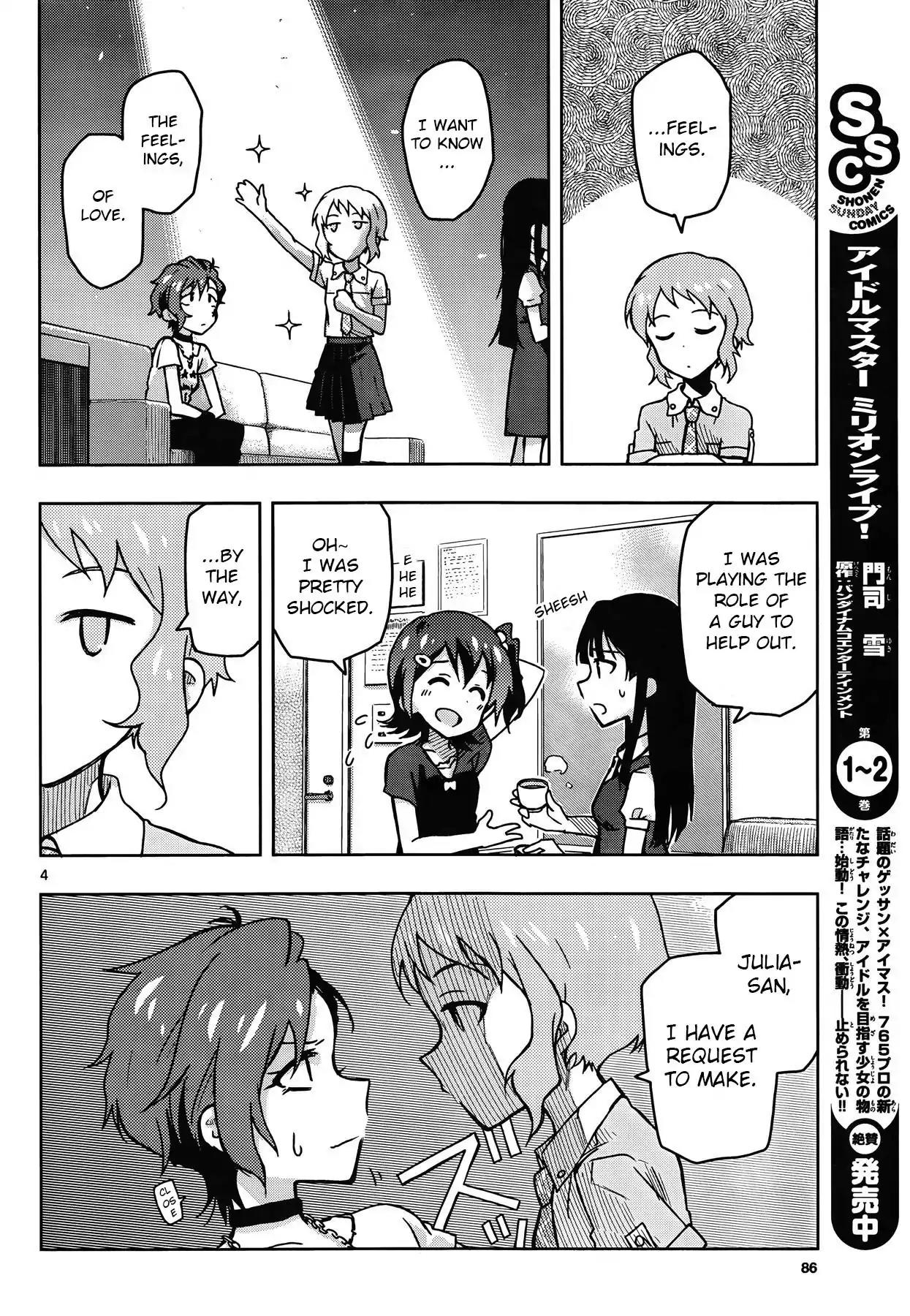 THE iDOLM@STER - Million Live! Chapter 24.7 page 4 - Vol.4 Special 1: ...In The Name Of...?