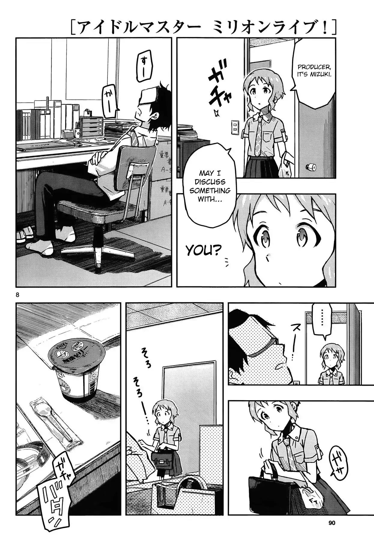 THE iDOLM@STER - Million Live! Chapter 24.7 page 8 - Vol.4 Special 1: ...In The Name Of...?