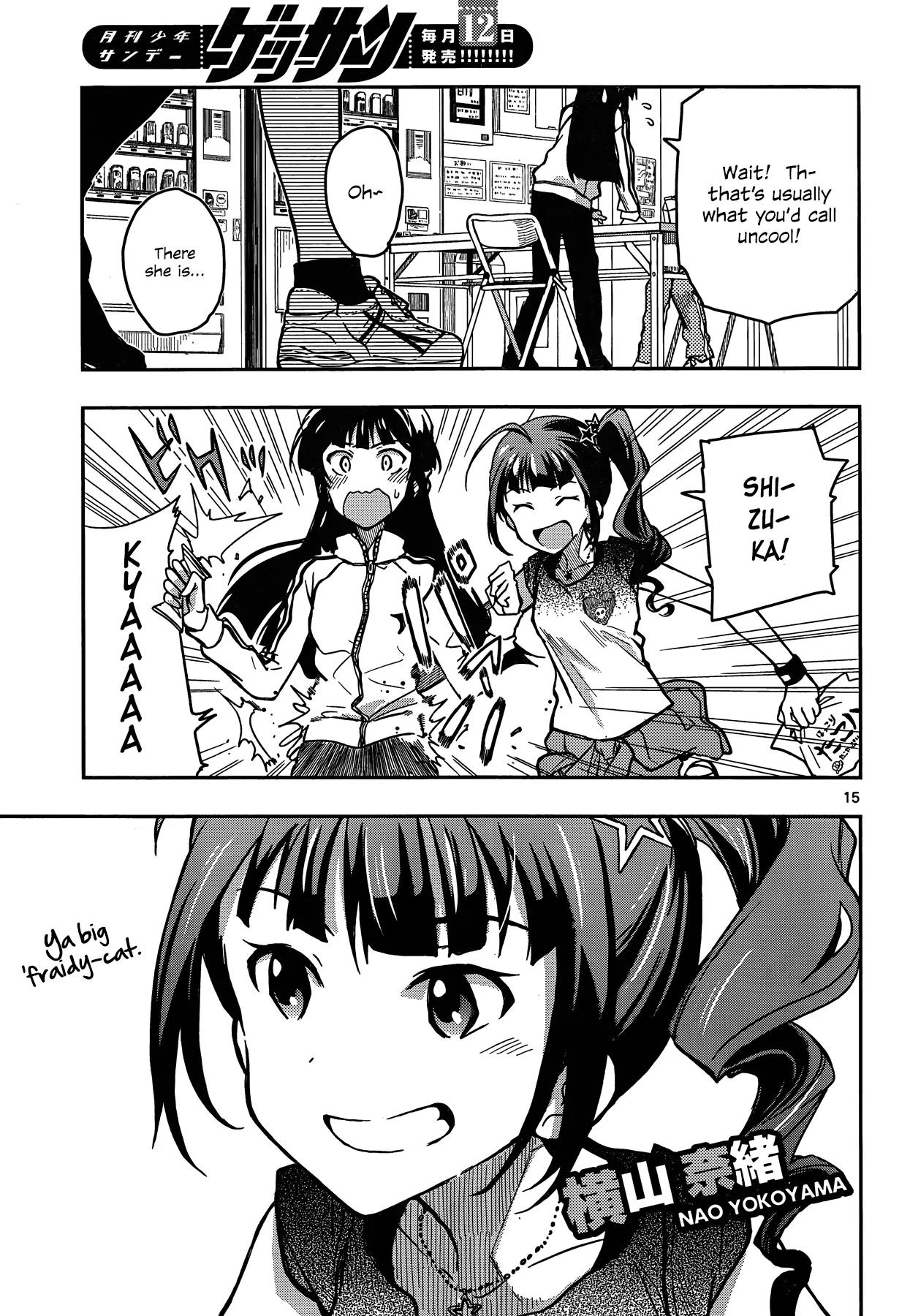 THE iDOLM@STER - Million Live! Chapter 3 page 15 - Chapter 3: Let's Dance!