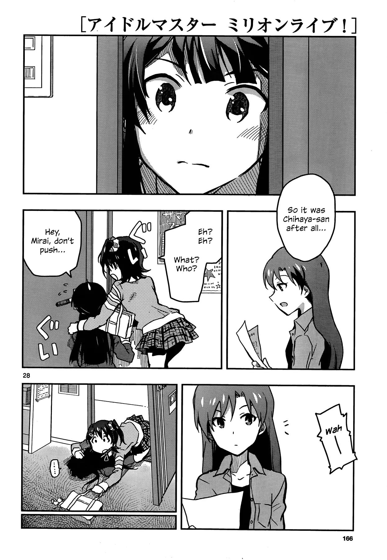 THE iDOLM@STER - Million Live! Chapter 3 page 28 - Chapter 3: Let's Dance!