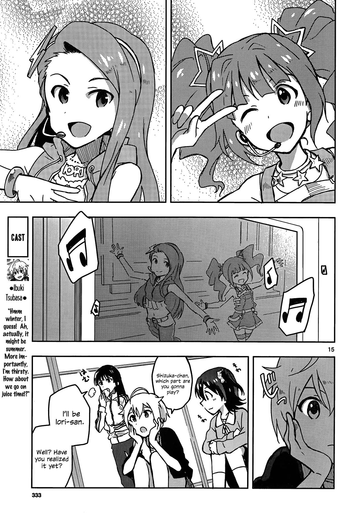 THE iDOLM@STER - Million Live! Chapter 4 page 15 - Chapter 4: An Irreplaceable Dream