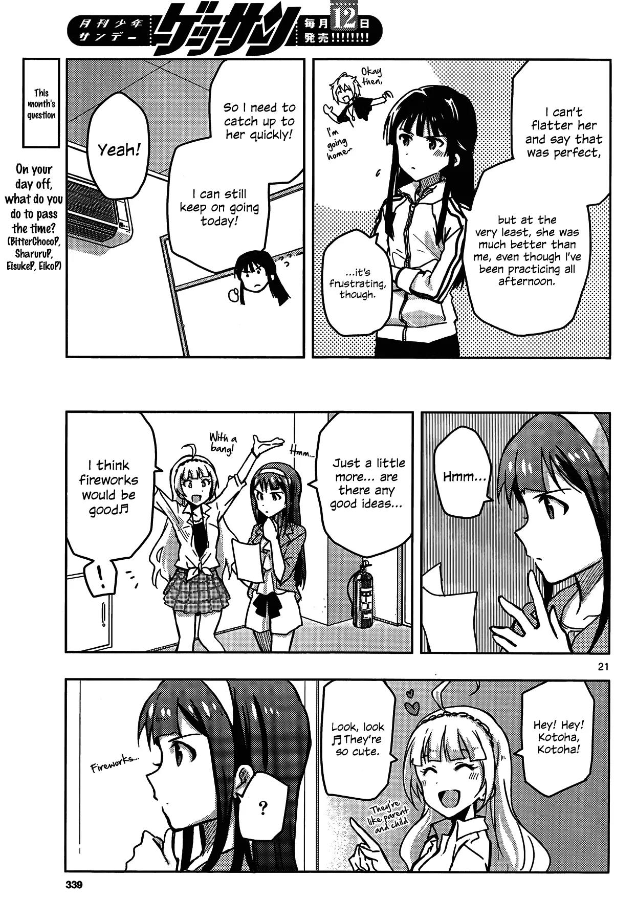 THE iDOLM@STER - Million Live! Chapter 4 page 21 - Chapter 4: An Irreplaceable Dream