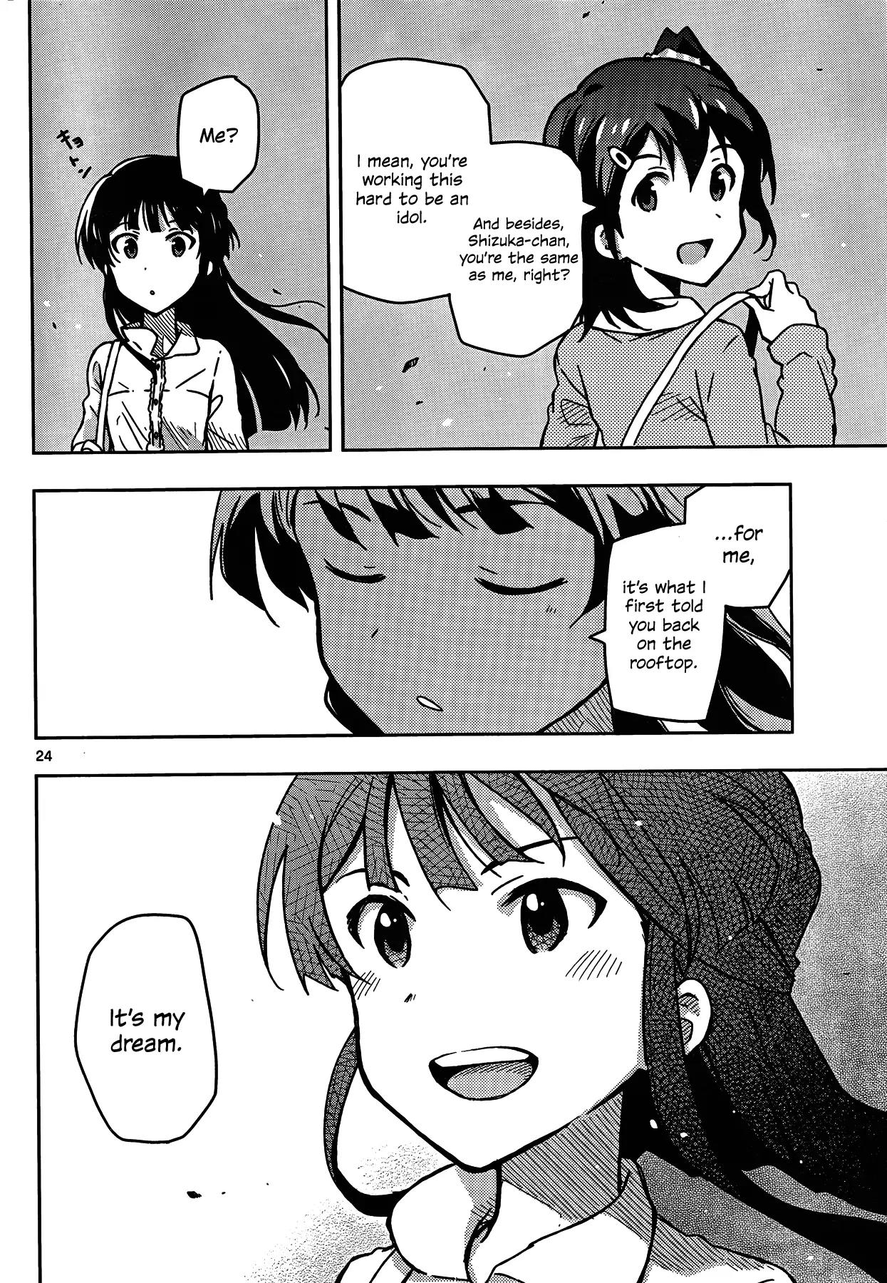 THE iDOLM@STER - Million Live! Chapter 4 page 24 - Chapter 4: An Irreplaceable Dream