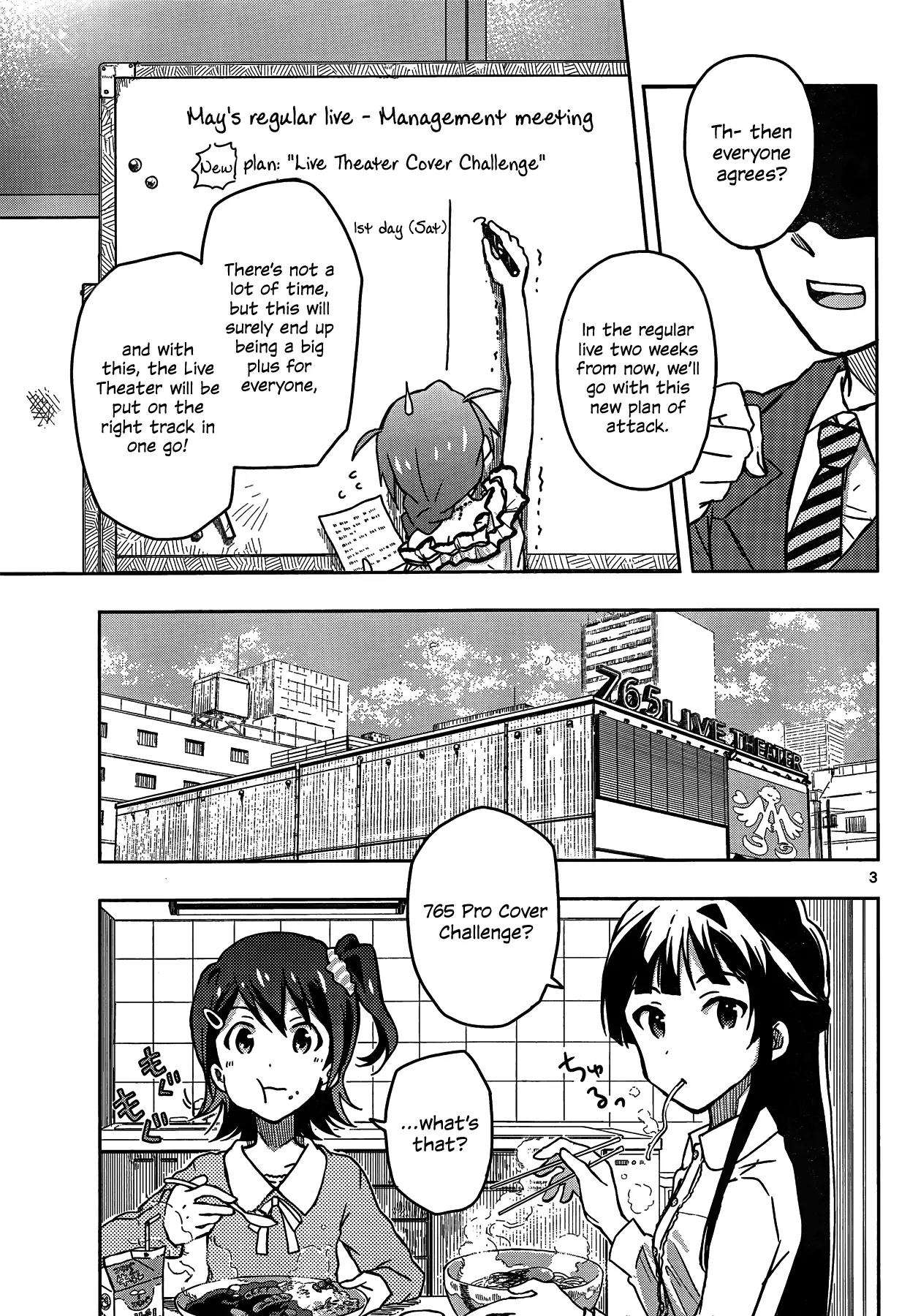 THE iDOLM@STER - Million Live! Chapter 4 page 3 - Chapter 4: An Irreplaceable Dream