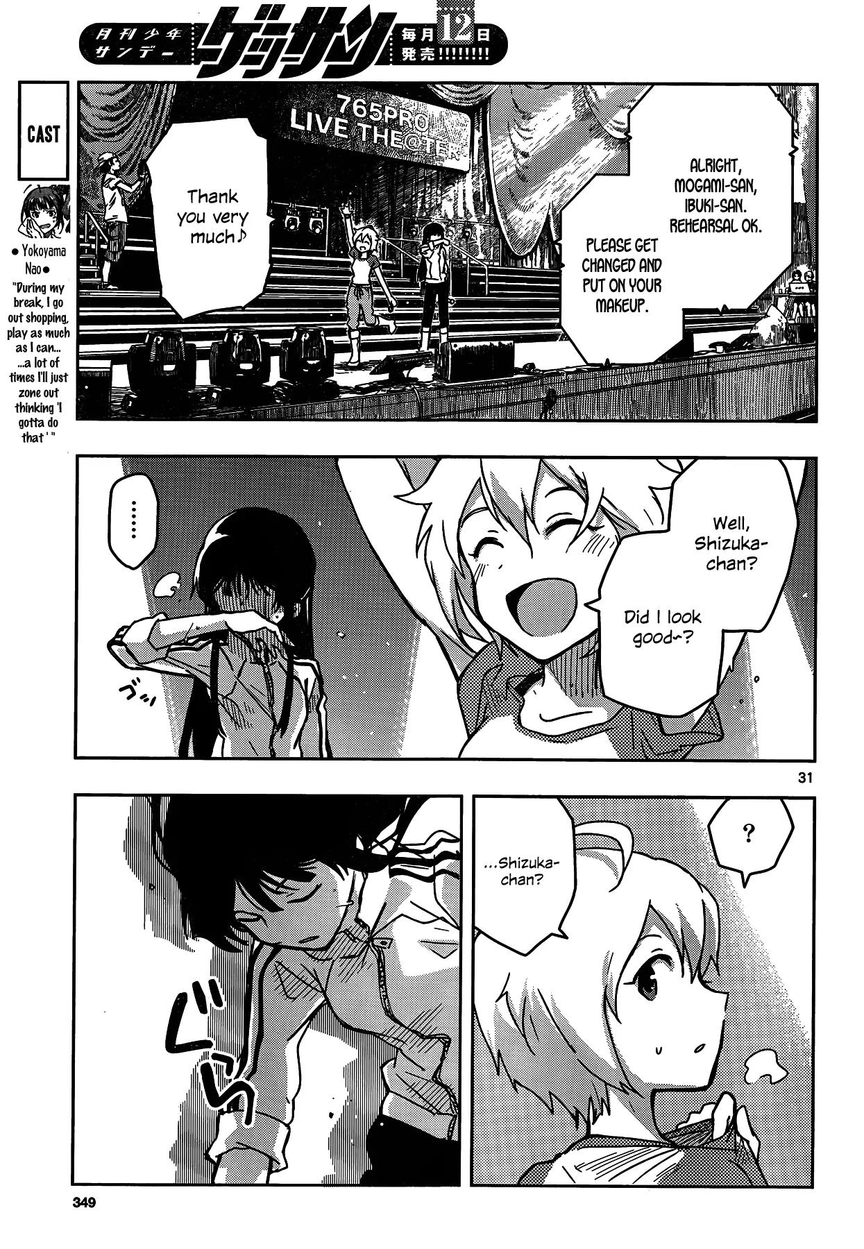 THE iDOLM@STER - Million Live! Chapter 4 page 31 - Chapter 4: An Irreplaceable Dream