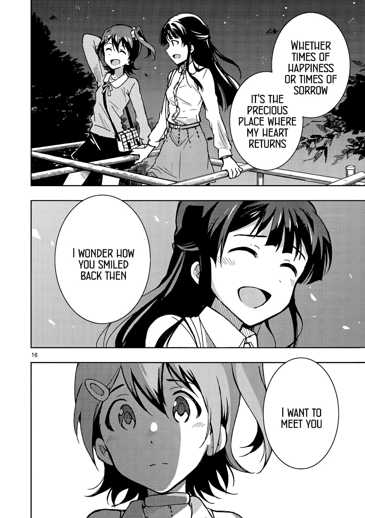 THE iDOLM@STER - Million Live! Chapter 5 page 16 - Chapter 5: The Place Where My Heart Returns