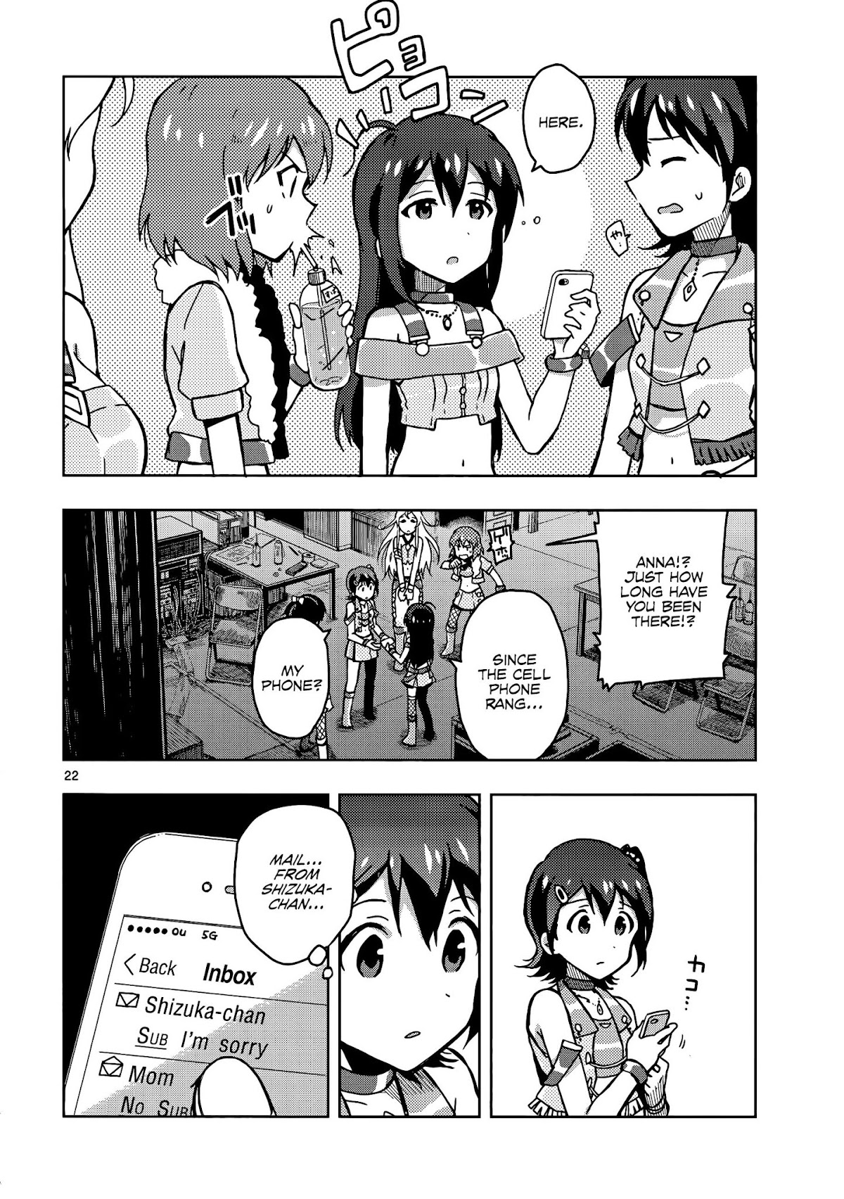 THE iDOLM@STER - Million Live! Chapter 5 page 22 - Chapter 5: The Place Where My Heart Returns