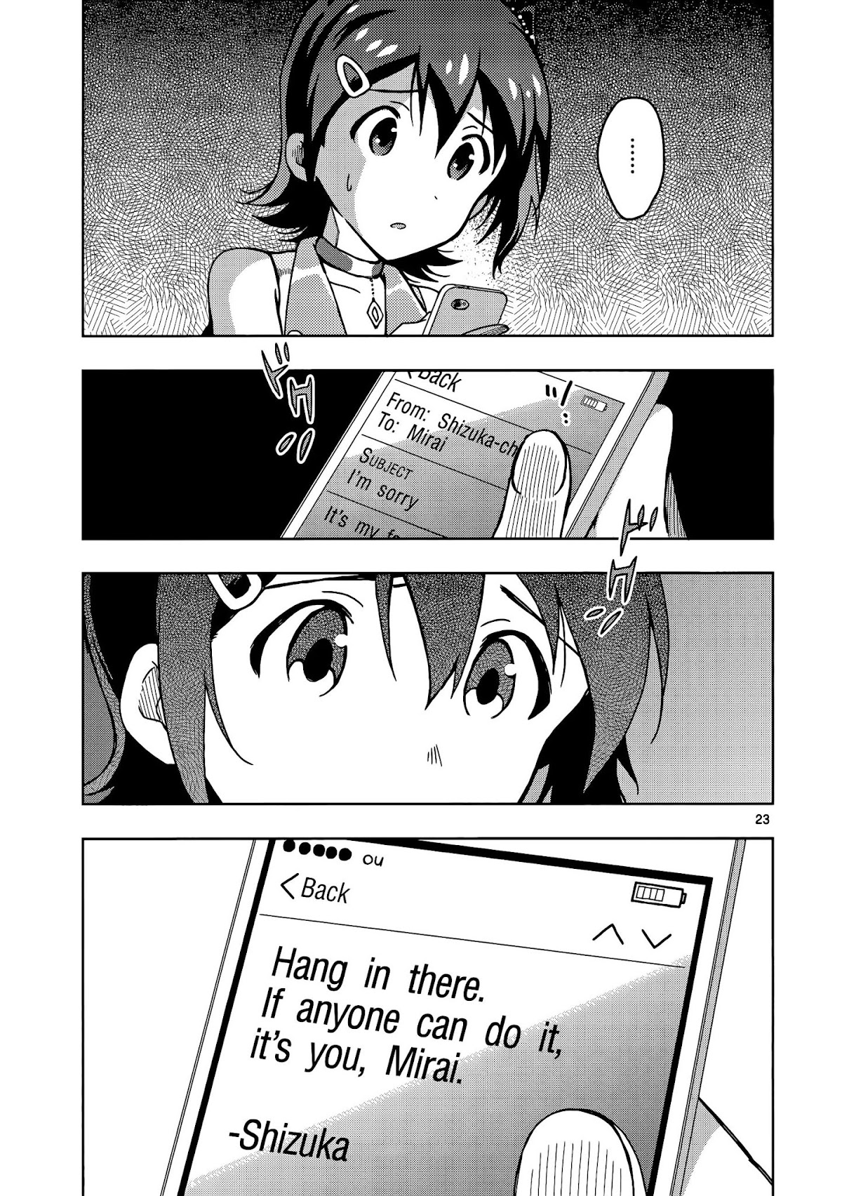 THE iDOLM@STER - Million Live! Chapter 5 page 23 - Chapter 5: The Place Where My Heart Returns