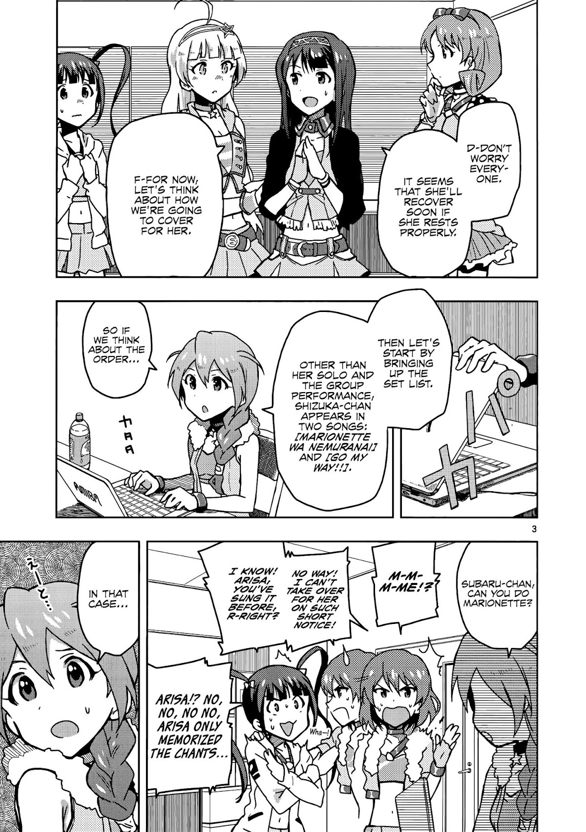 THE iDOLM@STER - Million Live! Chapter 5 page 3 - Chapter 5: The Place Where My Heart Returns