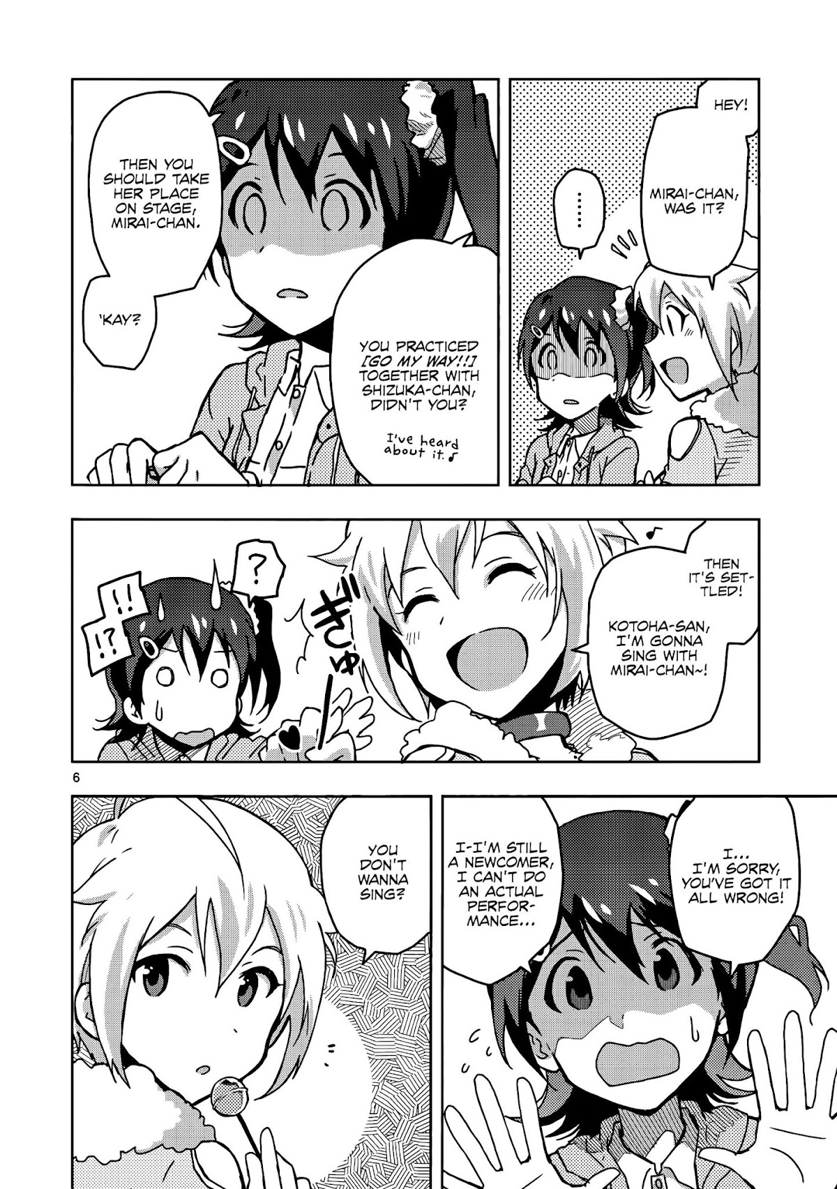 THE iDOLM@STER - Million Live! Chapter 5 page 6 - Chapter 5: The Place Where My Heart Returns