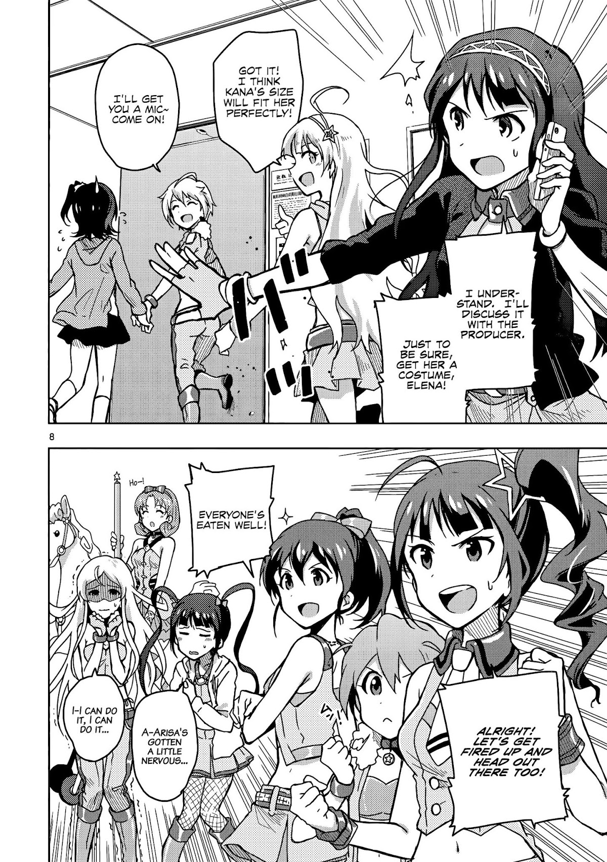 THE iDOLM@STER - Million Live! Chapter 5 page 8 - Chapter 5: The Place Where My Heart Returns