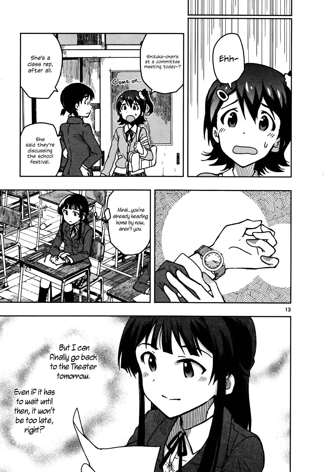 THE iDOLM@STER - Million Live! Chapter 7 page 13 - Chapter 7: Thank you for...