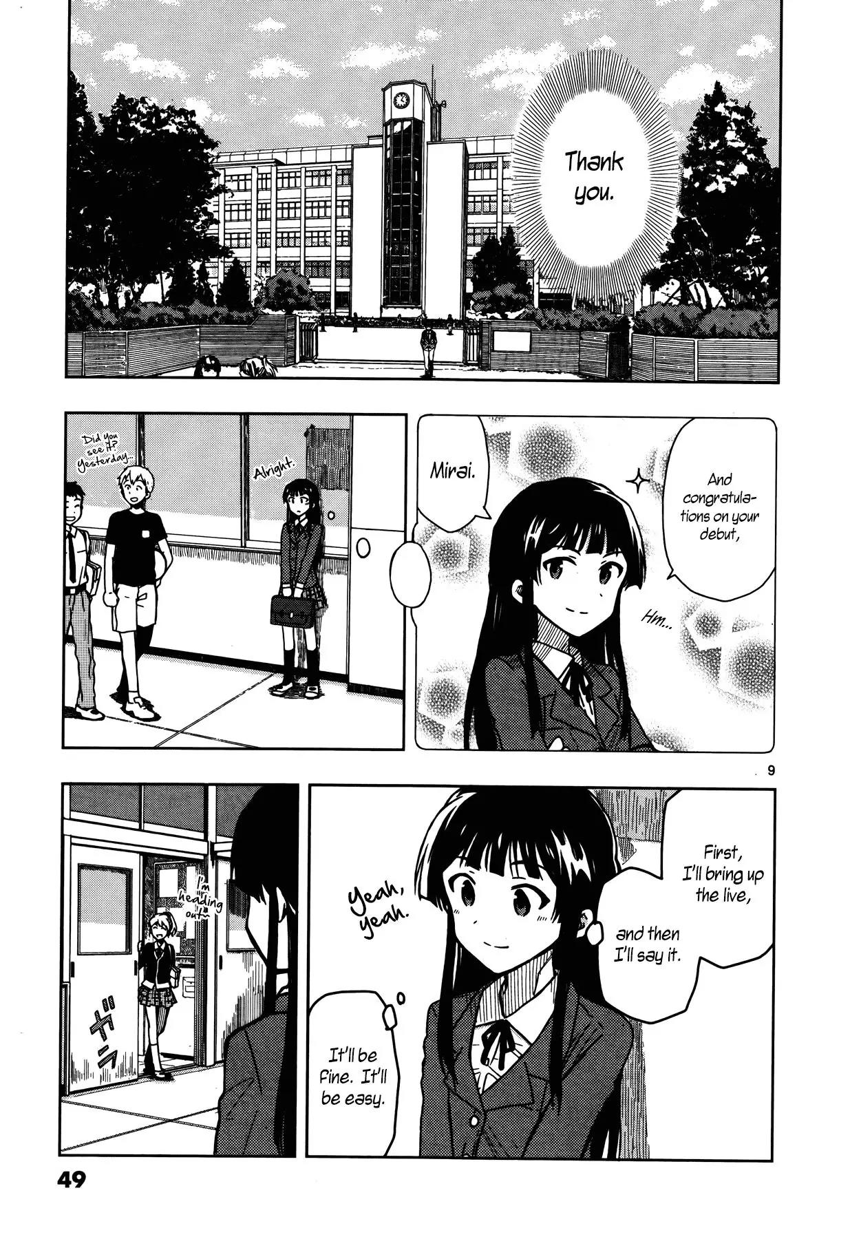 THE iDOLM@STER - Million Live! Chapter 7 page 9 - Chapter 7: Thank you for...