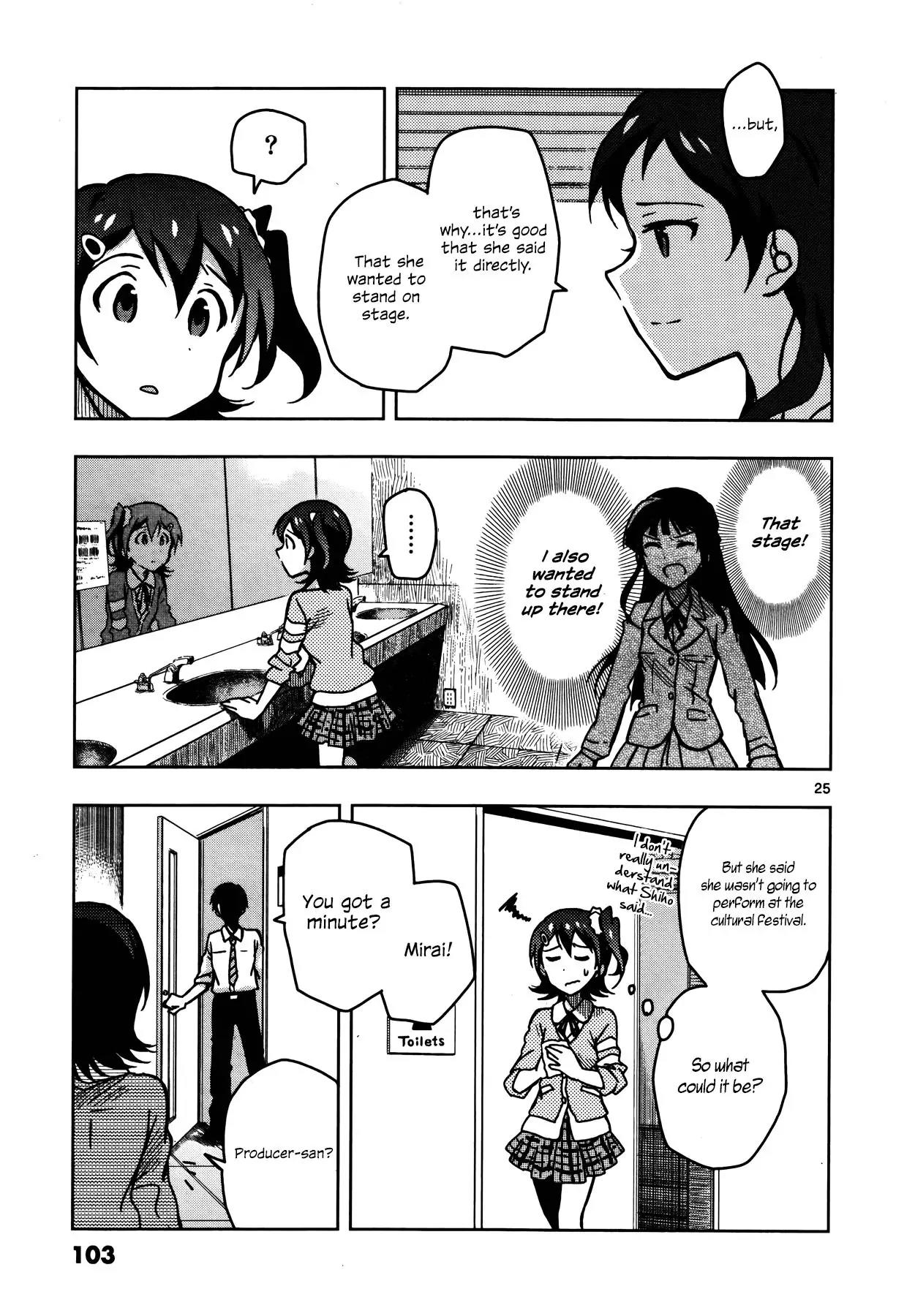 THE iDOLM@STER - Million Live! Chapter 8 page 24 - Chapter 8: Crescendo Blue