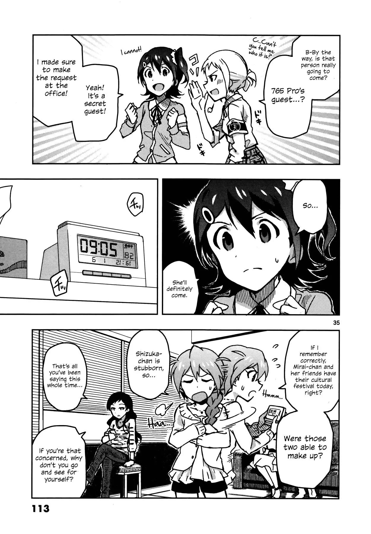 THE iDOLM@STER - Million Live! Chapter 8 page 34 - Chapter 8: Crescendo Blue