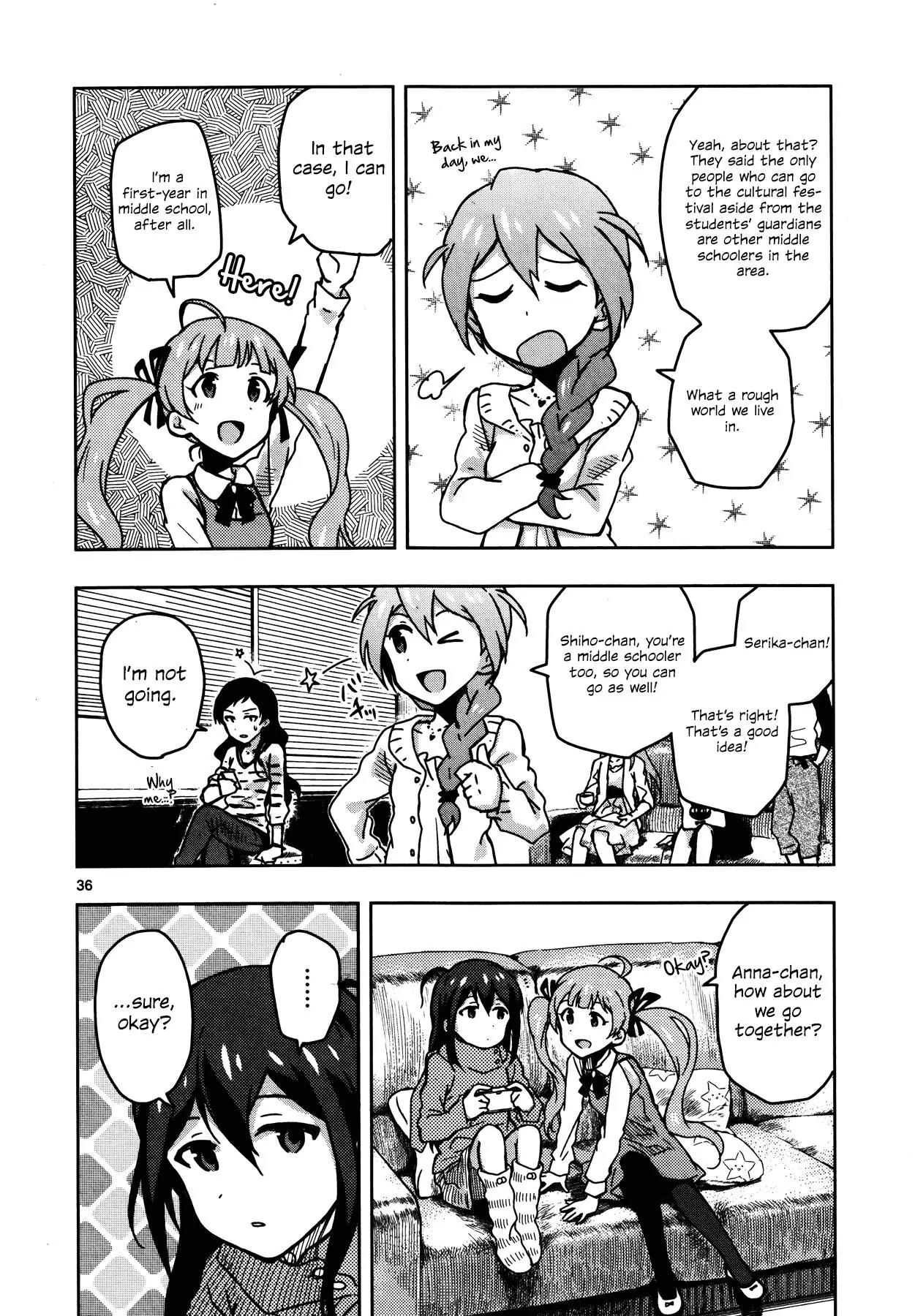 THE iDOLM@STER - Million Live! Chapter 8 page 35 - Chapter 8: Crescendo Blue