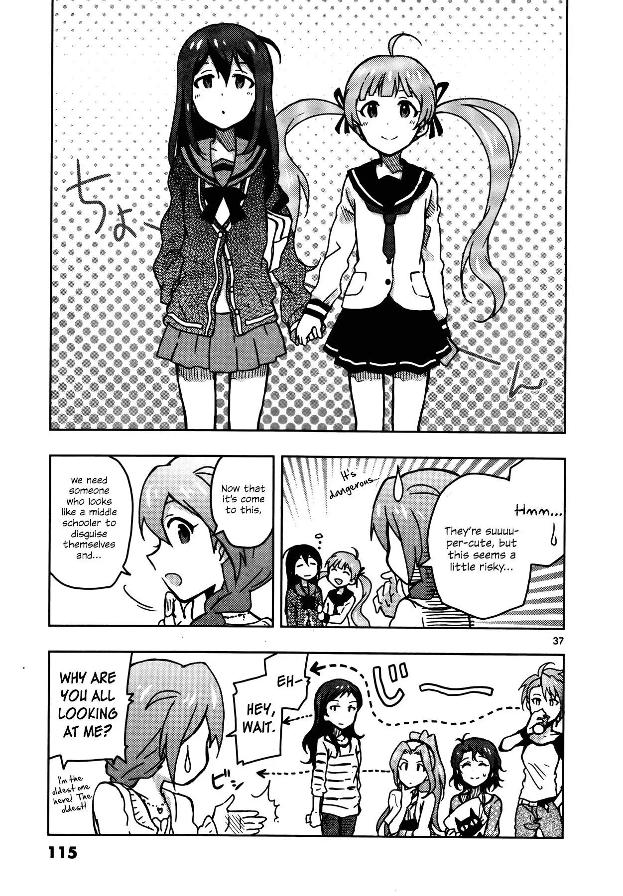 THE iDOLM@STER - Million Live! Chapter 8 page 36 - Chapter 8: Crescendo Blue