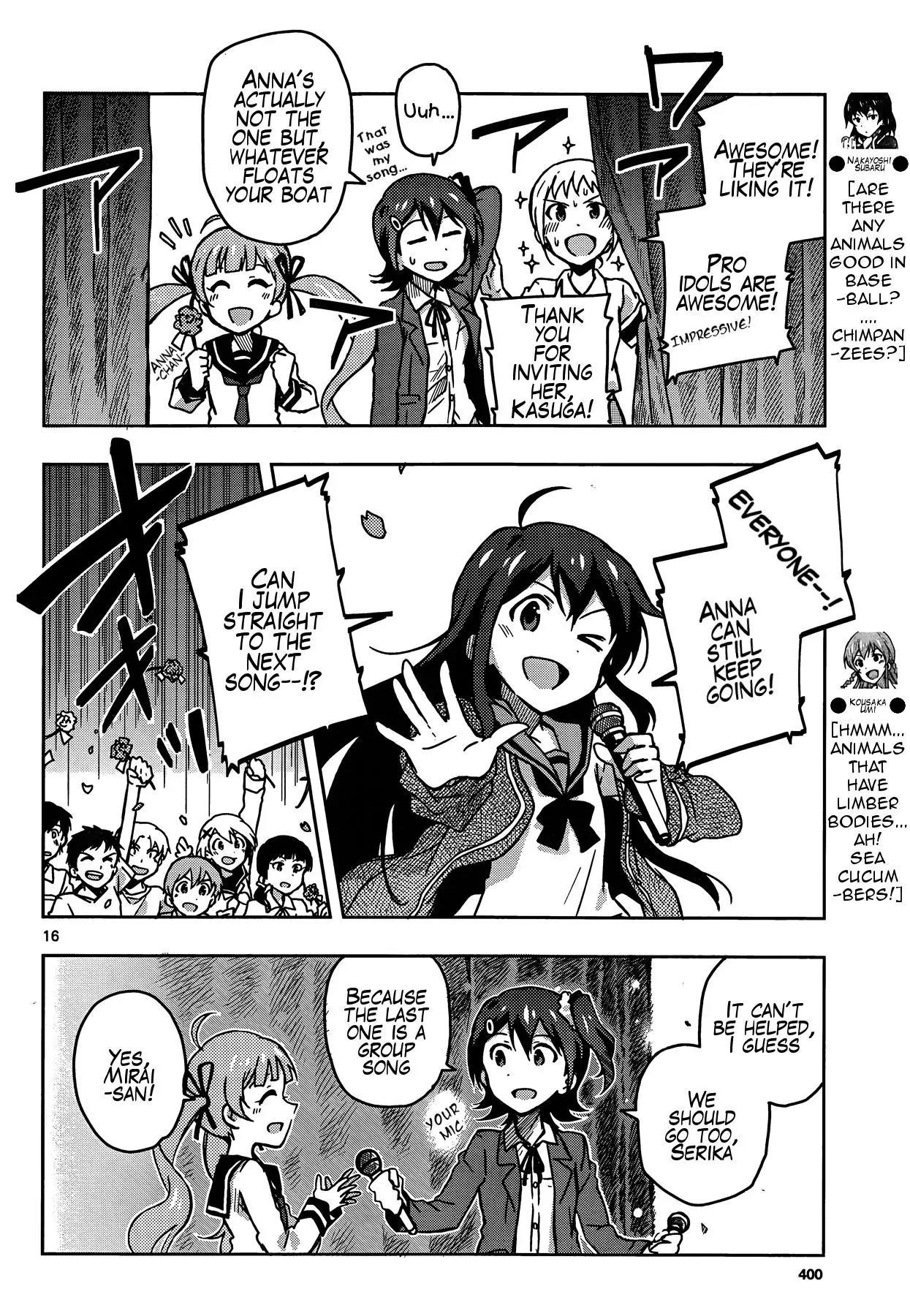 THE iDOLM@STER - Million Live! Chapter 9 page 16 - Chapter 9: Self-Made Budokan