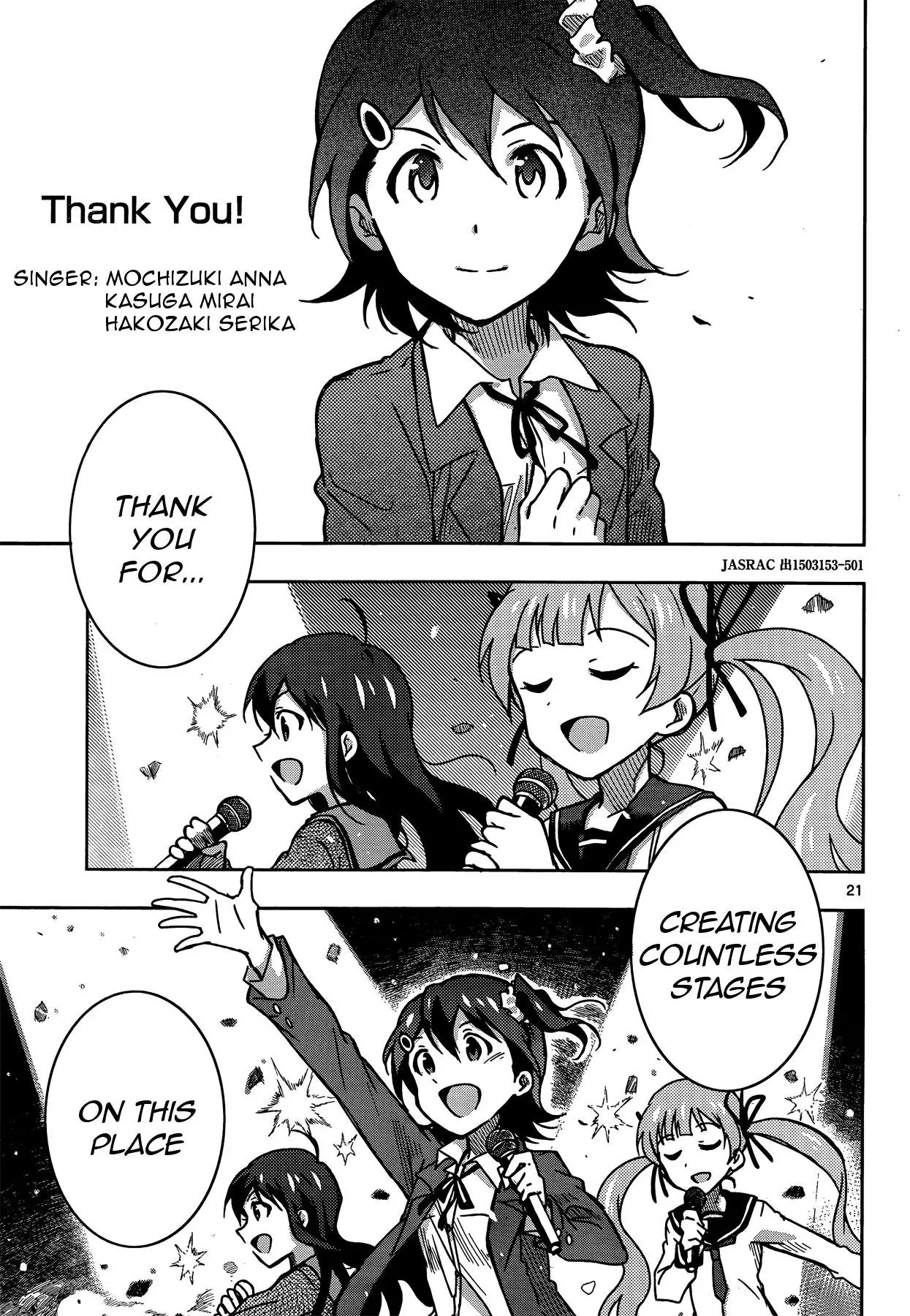 THE iDOLM@STER - Million Live! Chapter 9 page 21 - Chapter 9: Self-Made Budokan