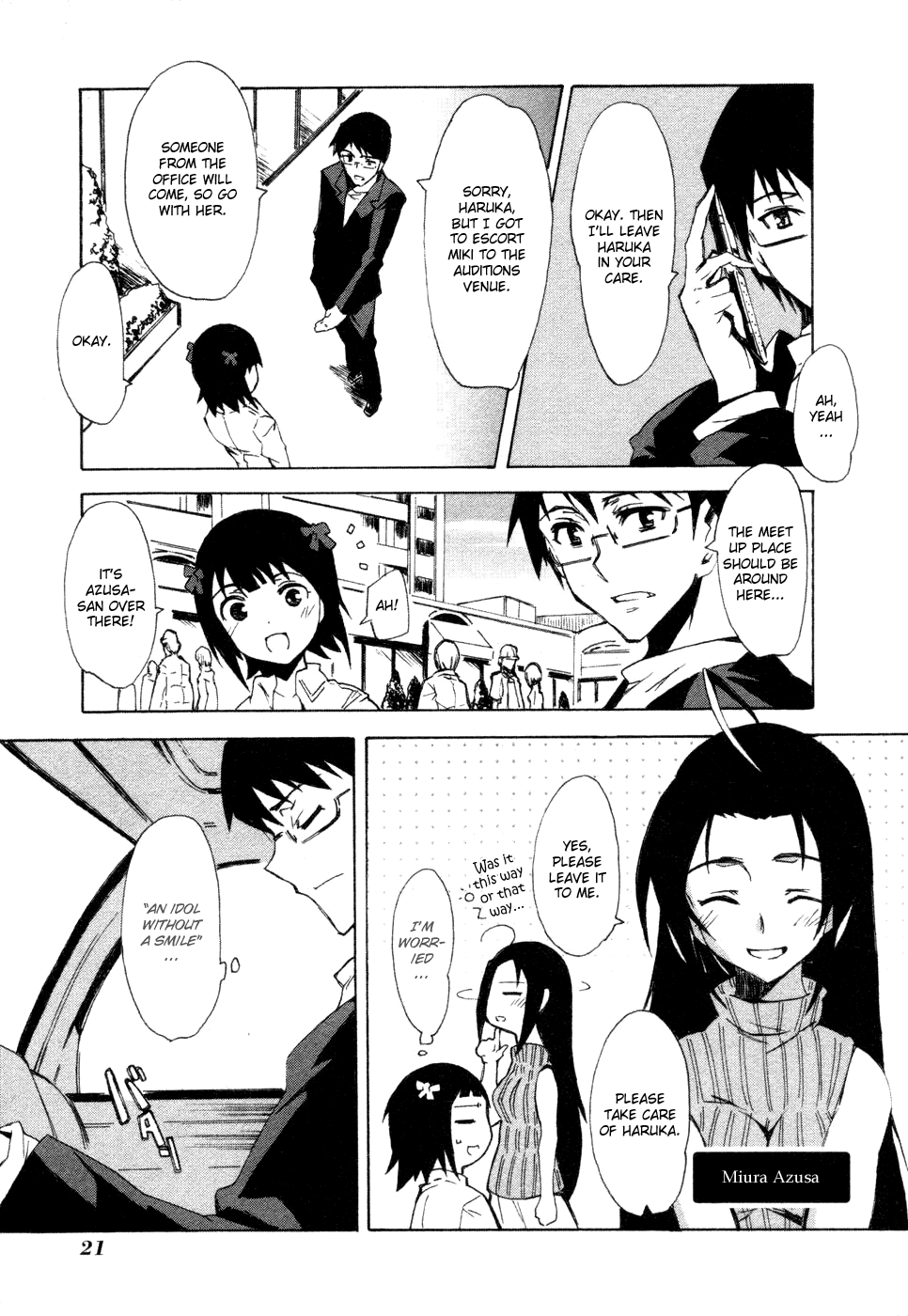 The Idolm@ster Relations Chapter 1 page 12 - Chapter 1: Go to next Produce