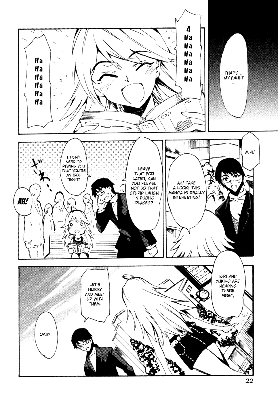 The Idolm@ster Relations Chapter 1 page 13 - Chapter 1: Go to next Produce