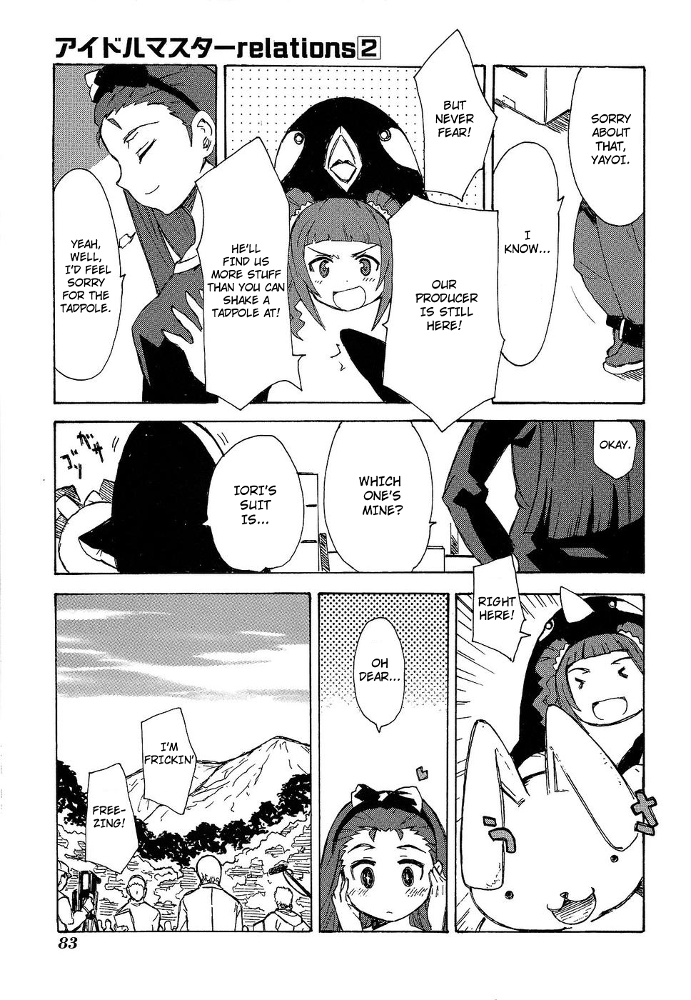 The Idolm@ster Relations Chapter 12 page 13 - Chapter 12: Stand By