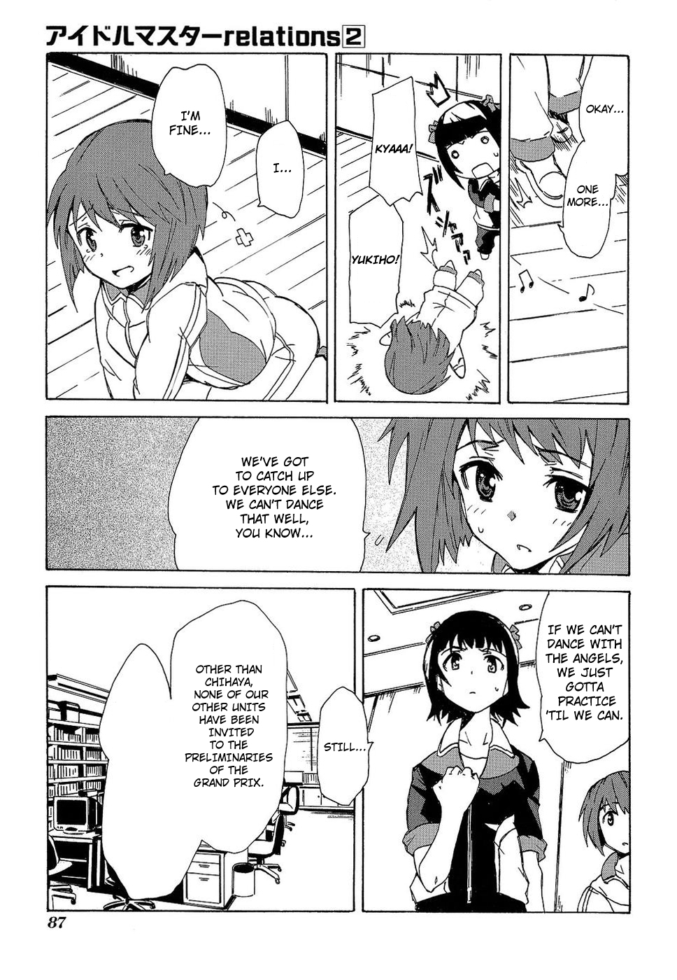 The Idolm@ster Relations Chapter 12 page 17 - Chapter 12: Stand By