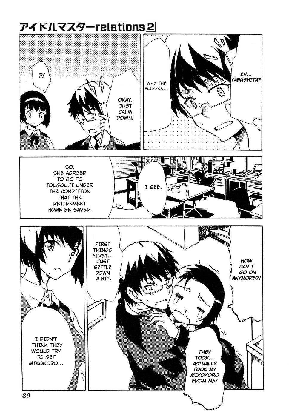 The Idolm@ster Relations Chapter 12 page 19 - Chapter 12: Stand By