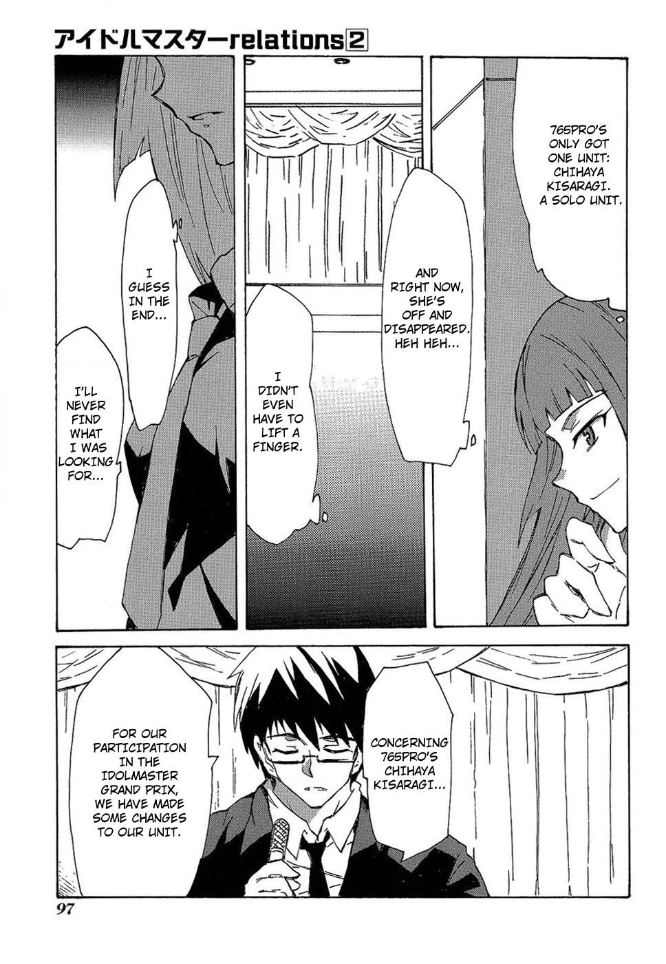 The Idolm@ster Relations Chapter 12 page 27 - Chapter 12: Stand By