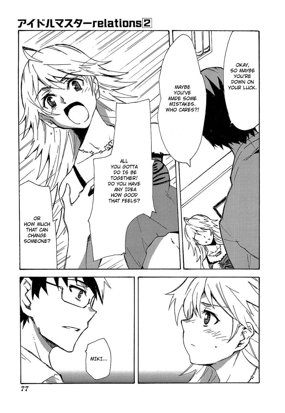 The Idolm@ster Relations Chapter 12 page 7 - Chapter 12: Stand By