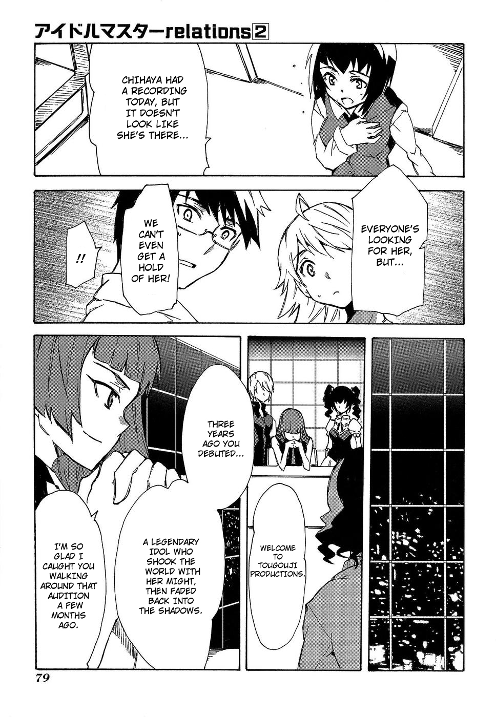 The Idolm@ster Relations Chapter 12 page 9 - Chapter 12: Stand By