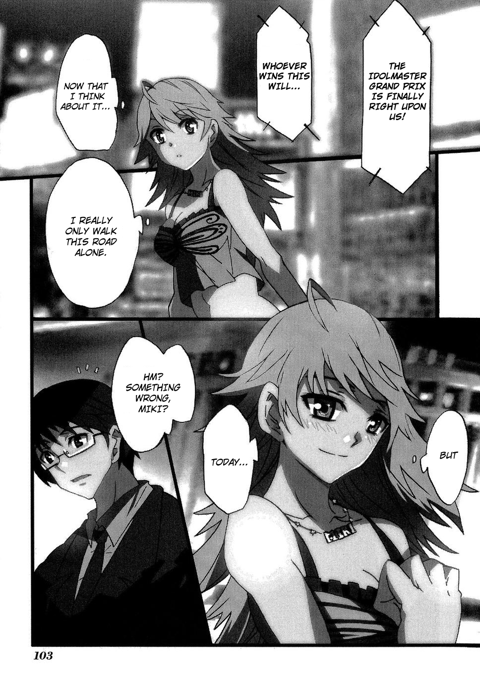The Idolm@ster Relations Chapter 13 page 1 - Chapter 13: Relations, Part 1