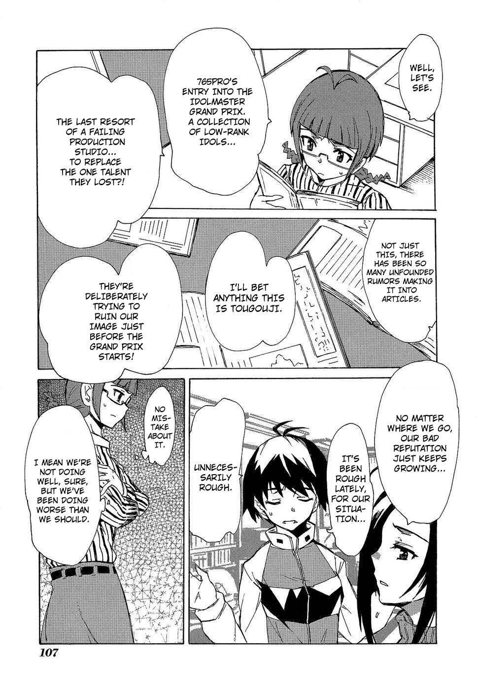 The Idolm@ster Relations Chapter 13 page 5 - Chapter 13: Relations, Part 1