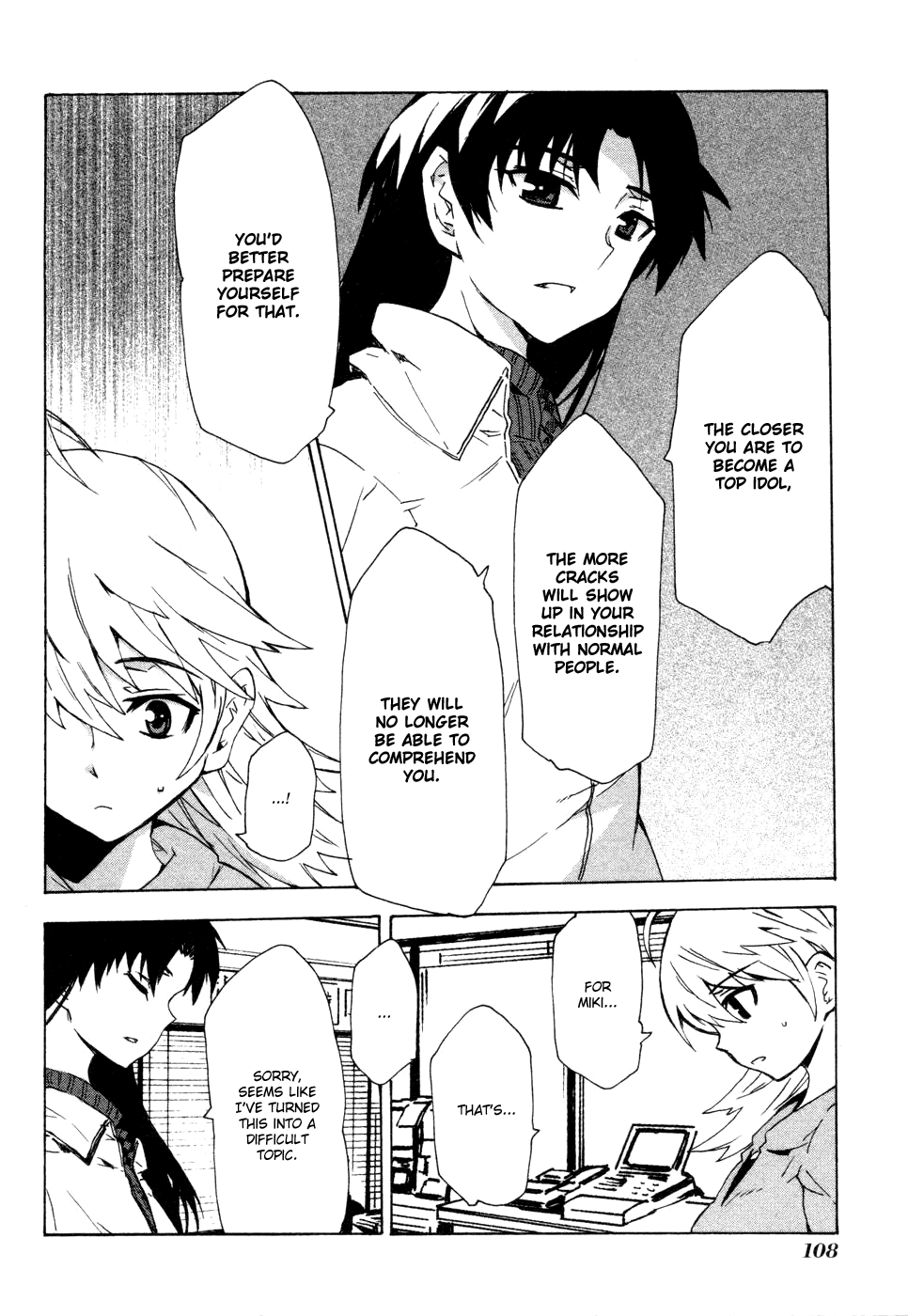 The Idolm@ster Relations Chapter 4 page 9 - Chapter 4: Off Time