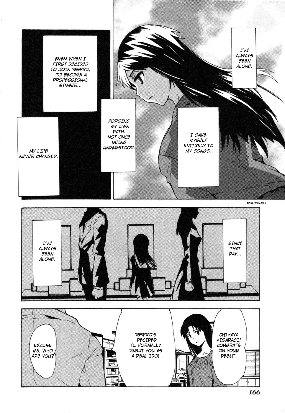 The Idolm@ster Relations Chapter 7 page 6 - Chapter 7: The Lonely Diva