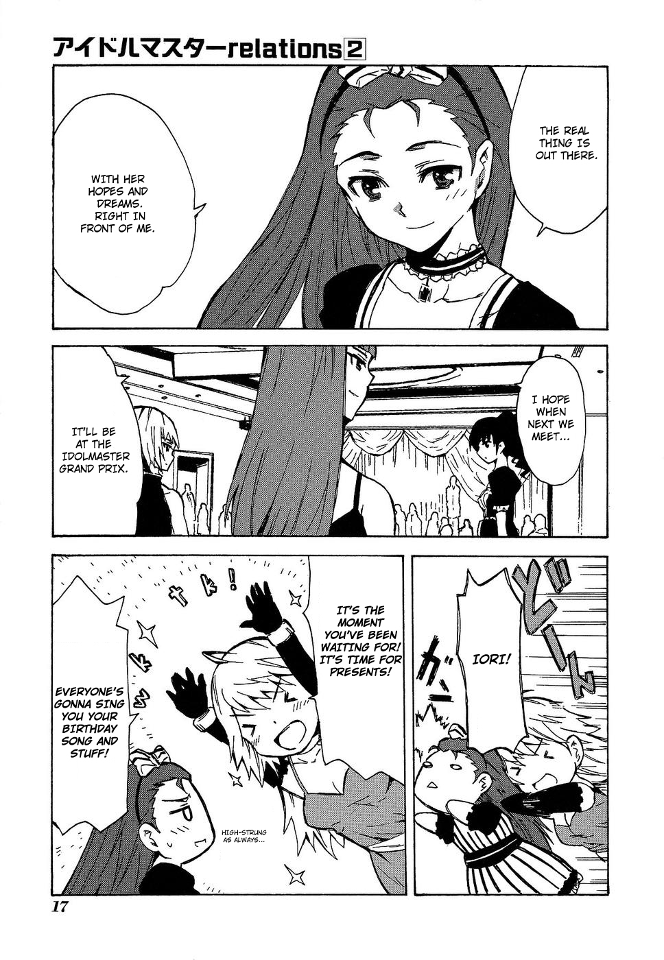 The Idolm@ster Relations Chapter 8 page 21 - Chapter 8: Iori-sama's Birthday