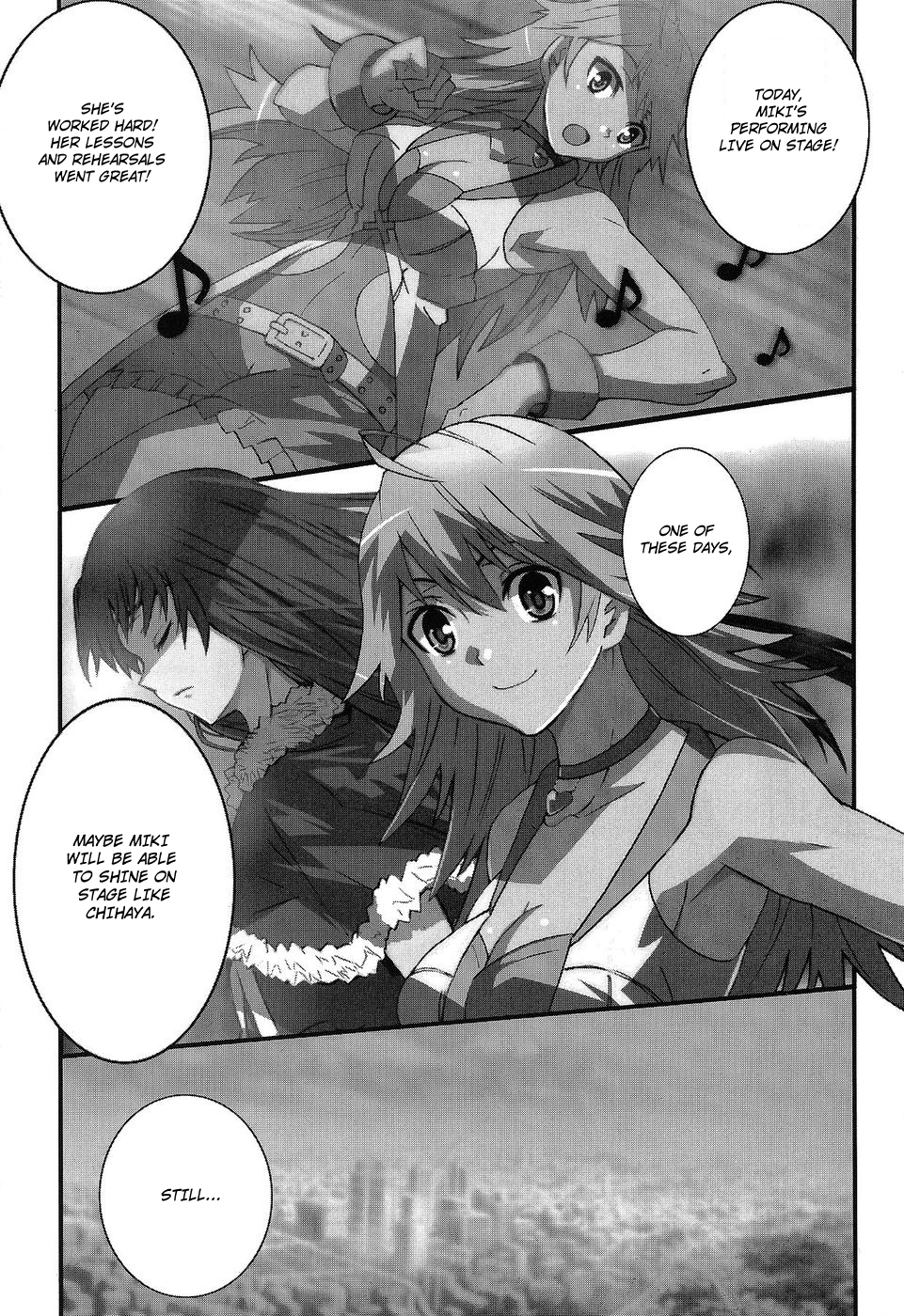 The Idolm@ster Relations Chapter 9 page 1 - Chapter 9: Lost Memories